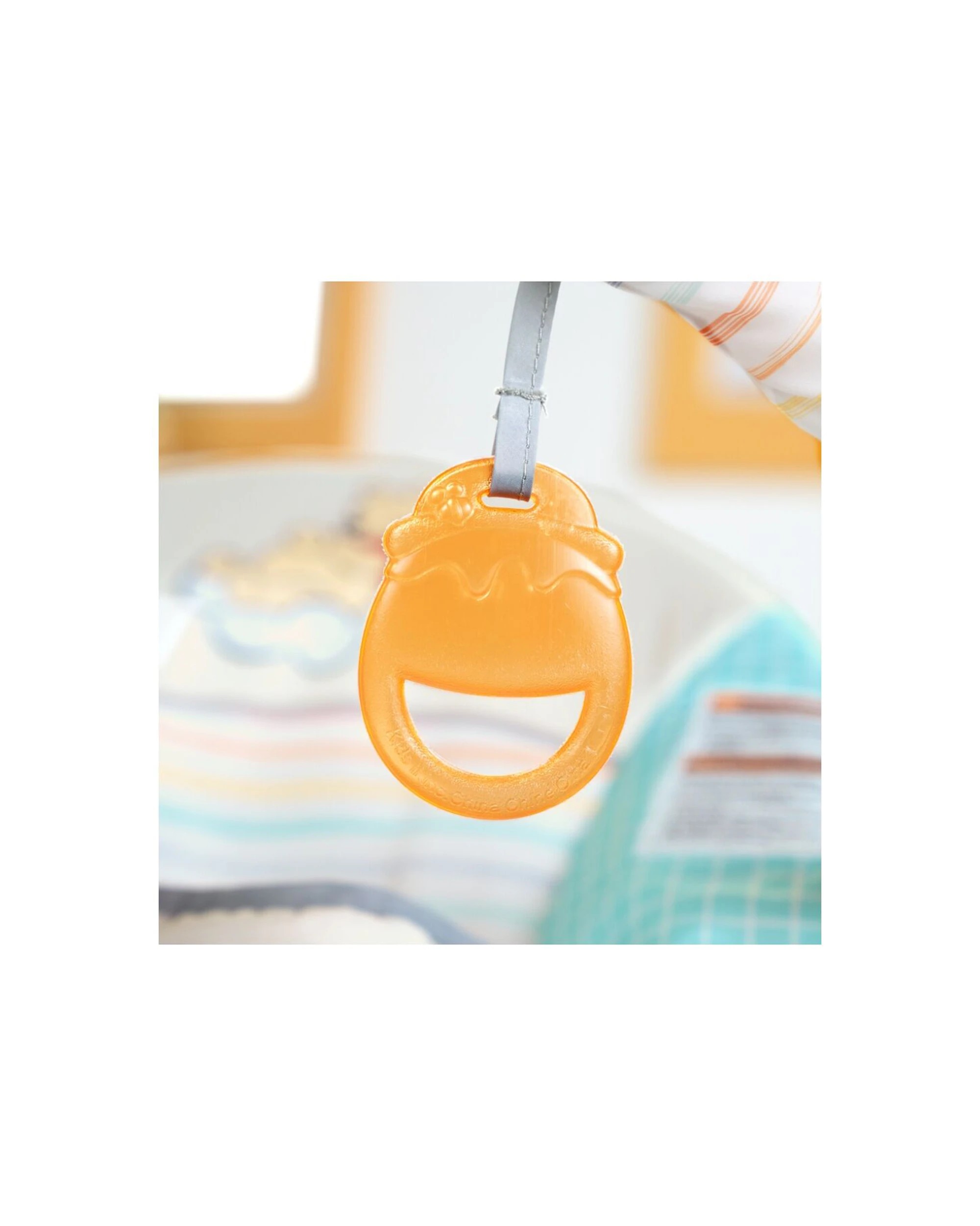 5 Bright Starts Disney Winnie The Pooh Hunny Hues Baby Vibrating Bouncer 0-6m - Multi, 5 of 8