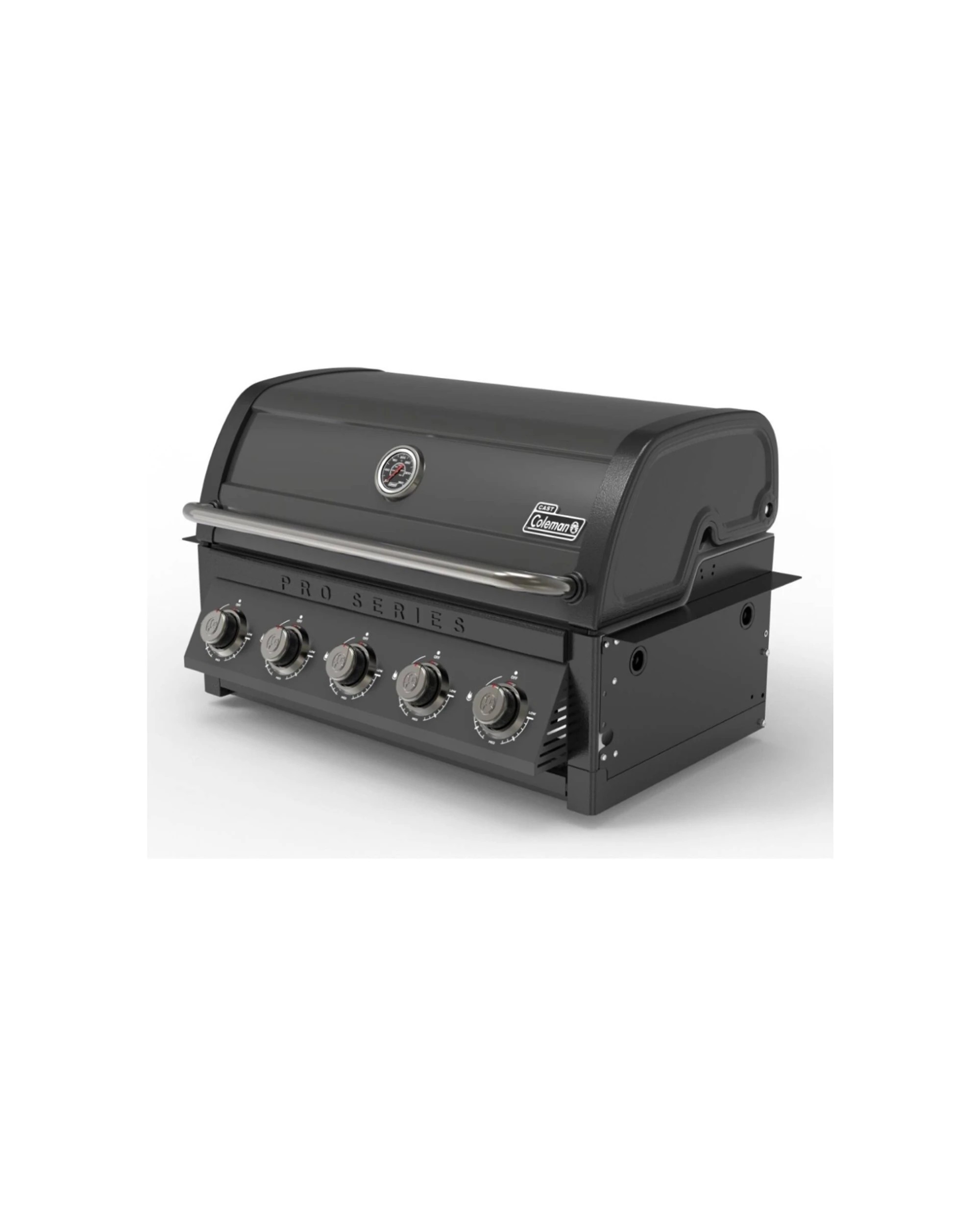 2 Coleman Pro Series 5-Burner Built-In BBQ Matte - Black, 2 of 8