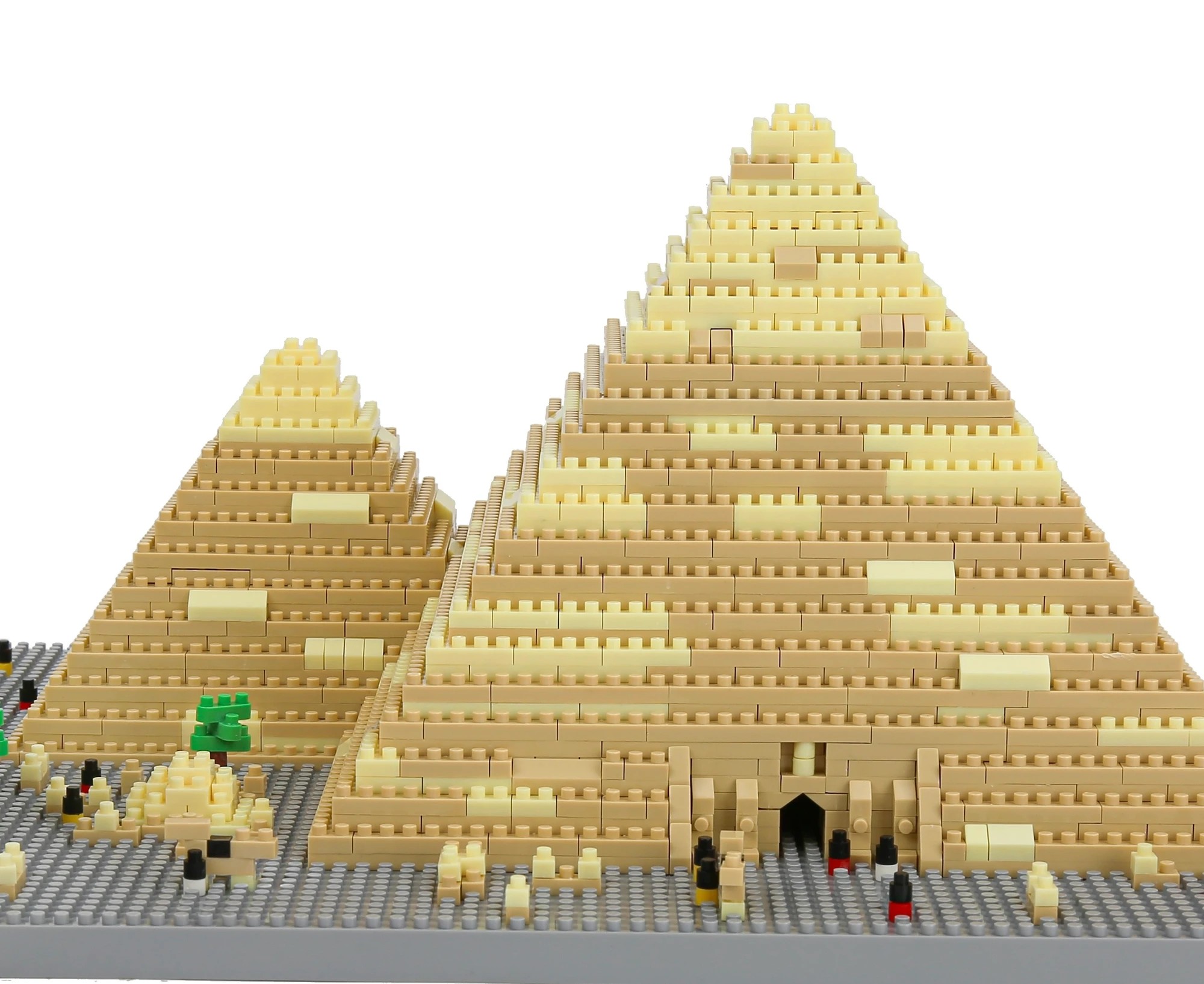 8 2155 Piece Mini Blocks Building Series: Sphinx Pyramid, 8 of 10