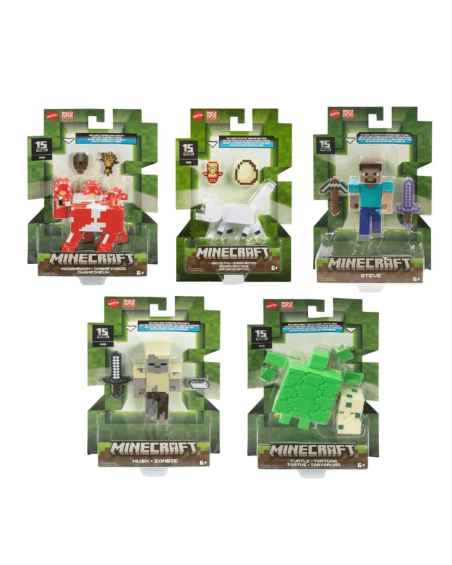 Minecraft Action Figure & Accessories Set - Asso