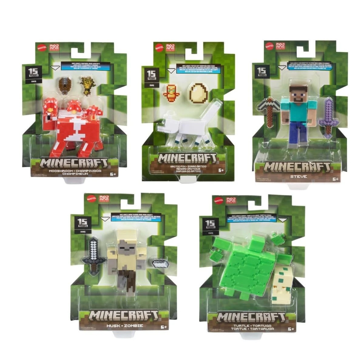 1 Minecraft Action Figure & Accessories Set - Assorted, 1 of 9