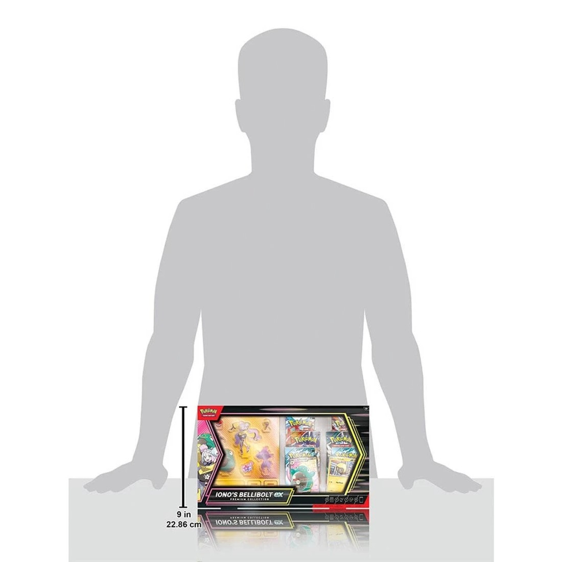 3 Pokemon Trading Card Game: Iono's Bellibolt Ex Premium Collection, 3 of 3