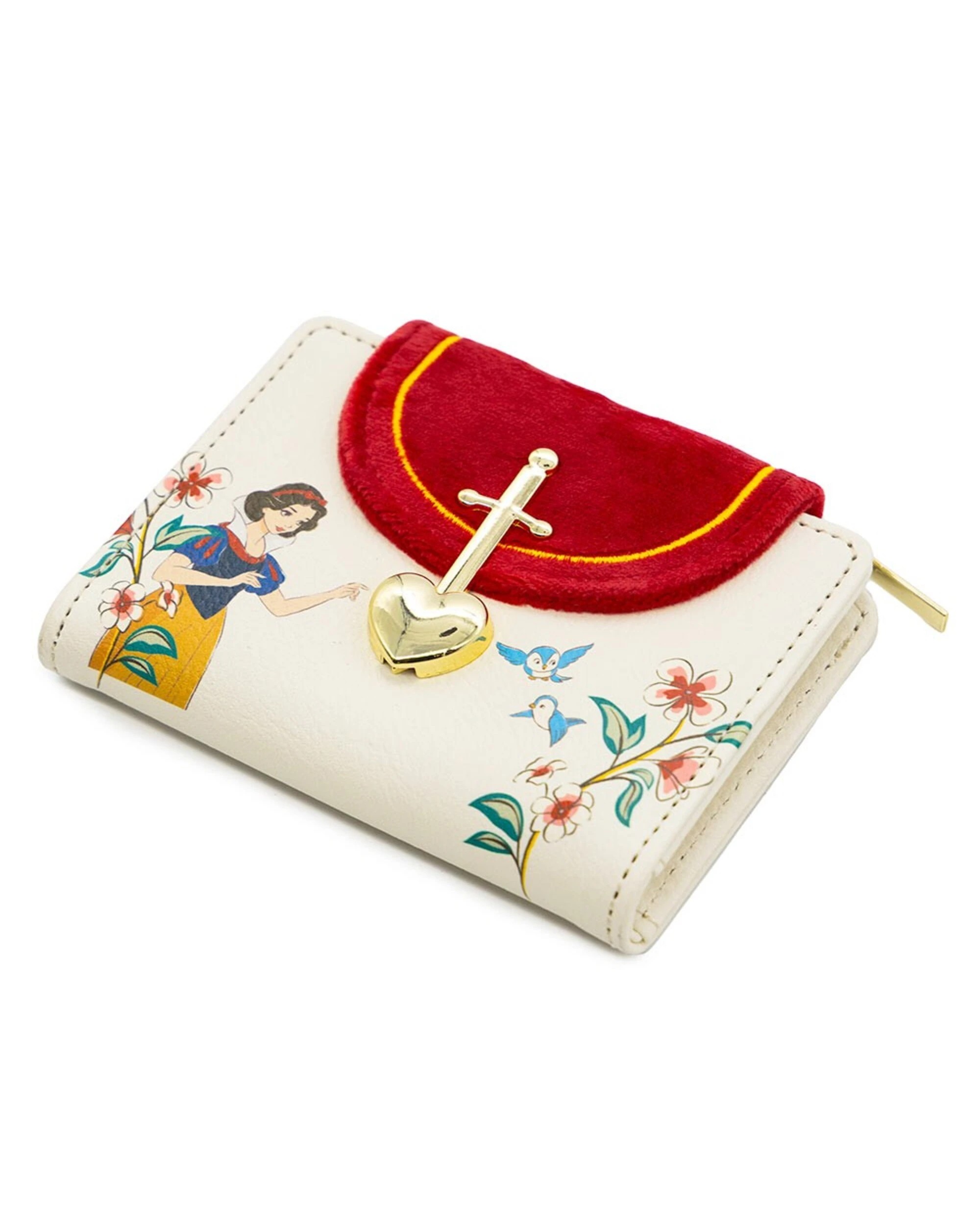 2 Disney - Snow White (2025) - Just One Bite Bi-Fold Wallet - ONE SIZE - Cream,Red, 2 of 3
