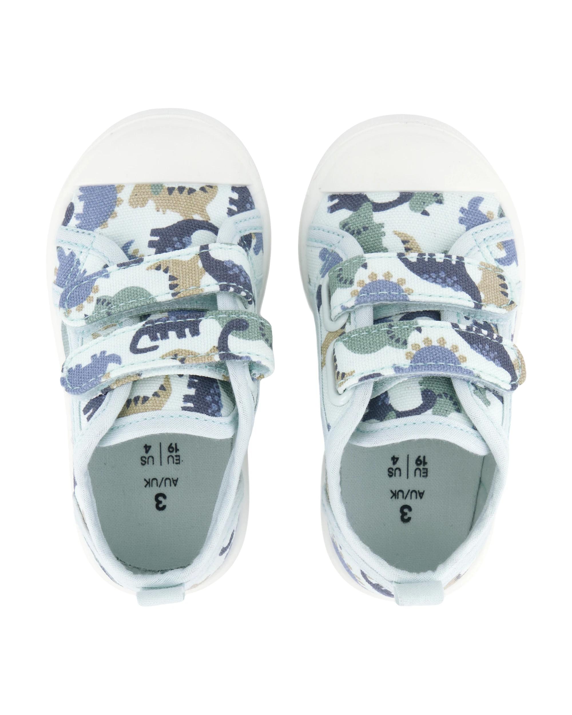 2 Baby Hardsole Canvas Shoes Dino, 2 of 5