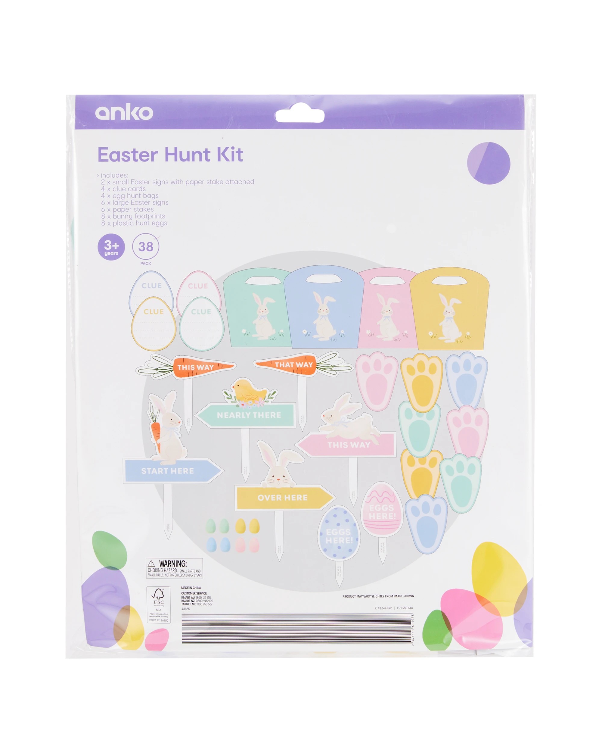 2 38 Pack Easter Hunt Kit, 2 of 2