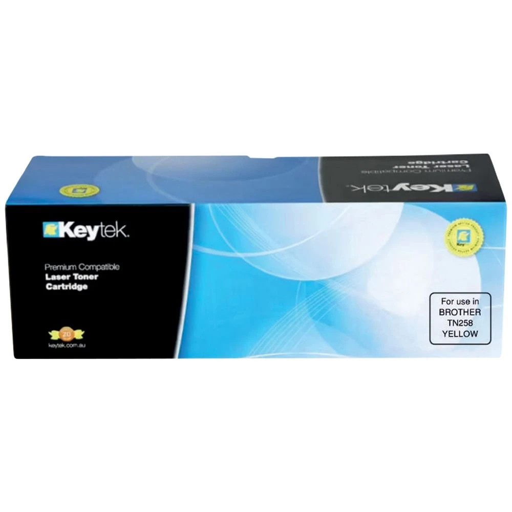 1 Keytek Brother TN258Y Toner Yellow, 1 of 1