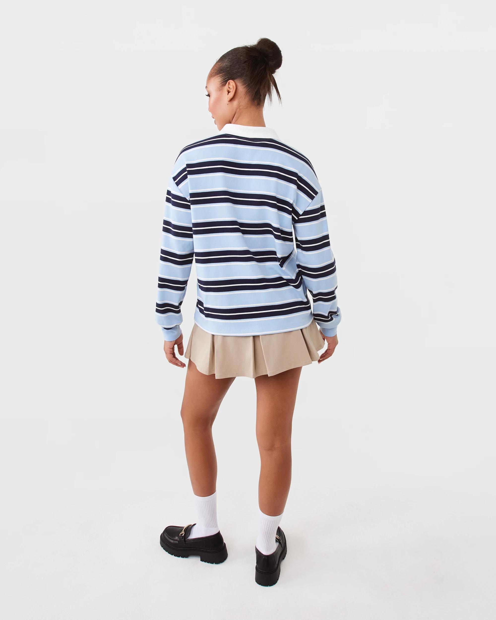 6 Cargo Pleated Skirt Tan, 6 of 10