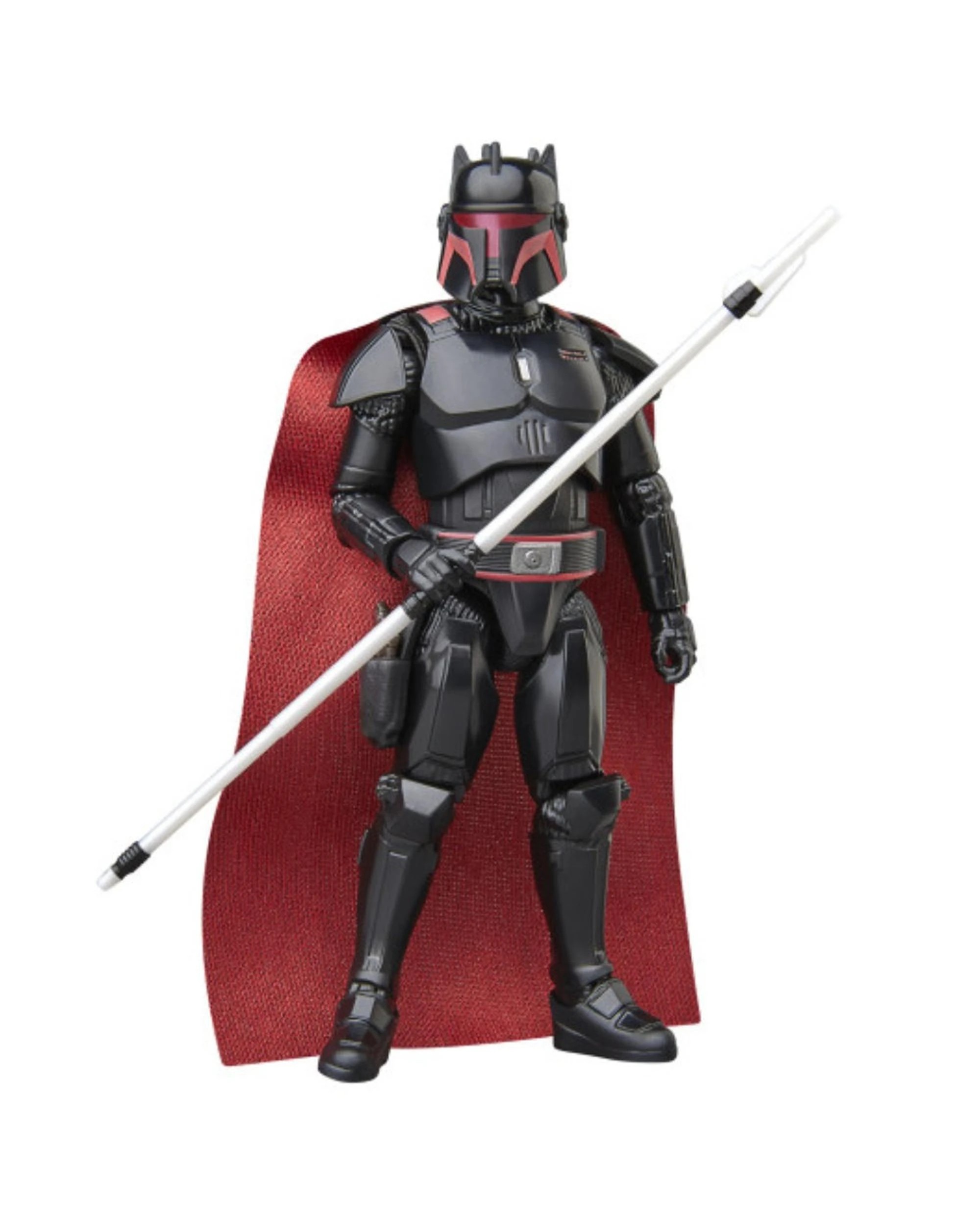 5 Hasbro Star Wars The Vintage Collection: The Mandalorian Moff Gideon Dark Trooper Armor Action Figure, 5 of 7