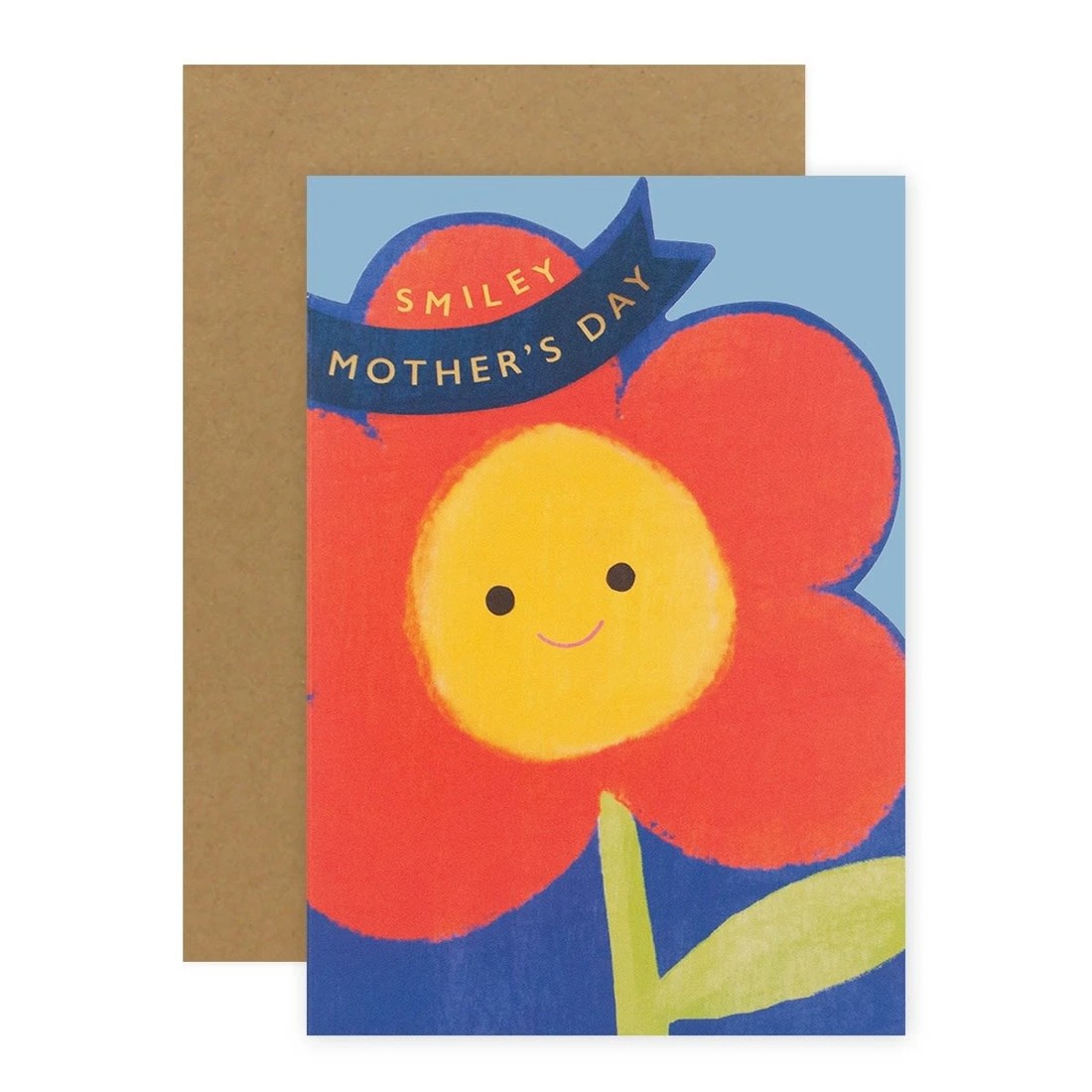1 Hallmark Mother's Day Card - Smiling Flower, 1 of 3