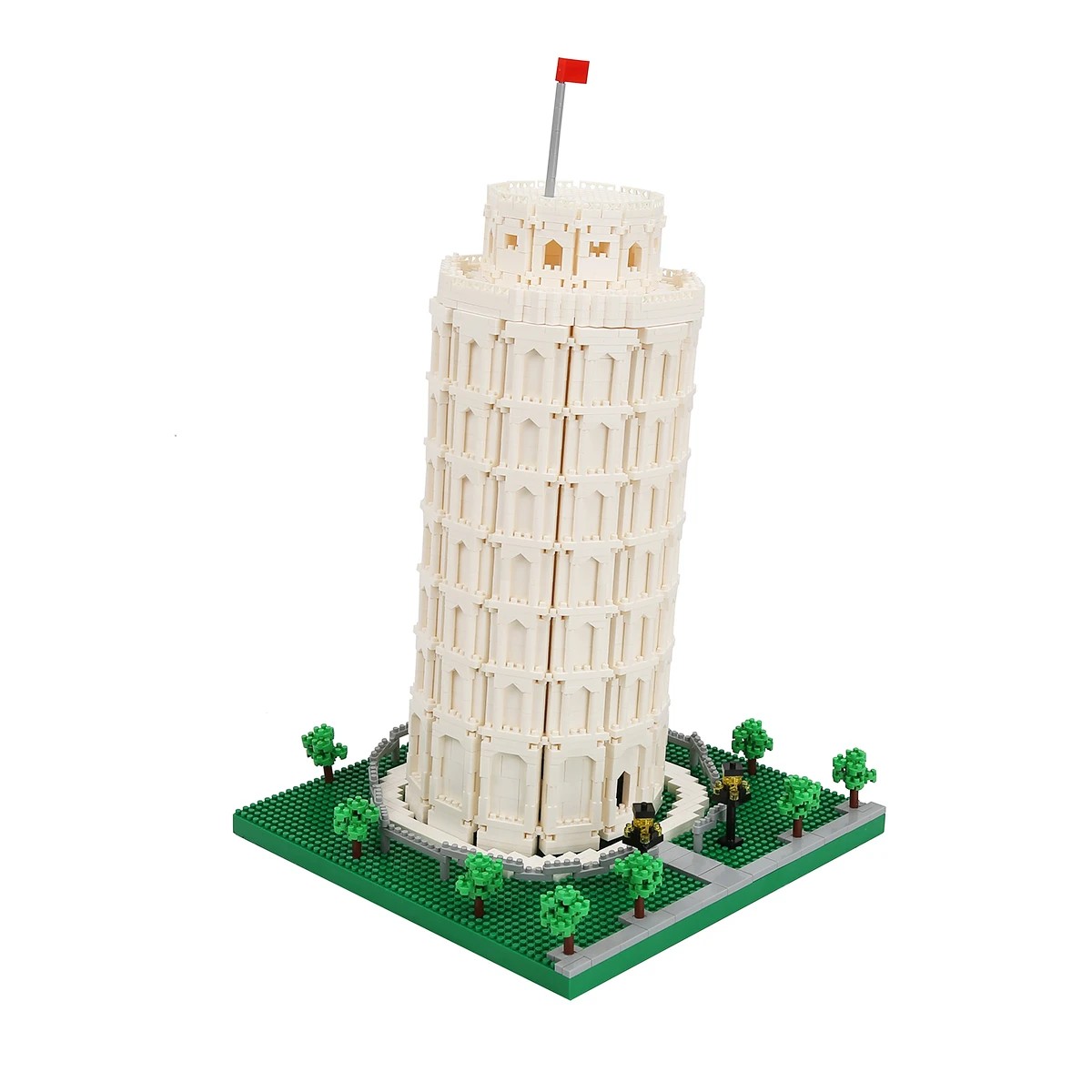 2 1963 Piece Mini Blocks Building Series: Leaning Tower of Pisa, 2 of 7