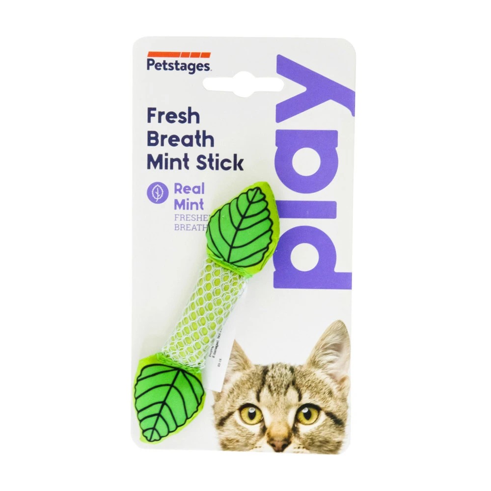 1 Petstages Fresh Breath Mint Stick Cat Toy  1 Pack, 1 of 1