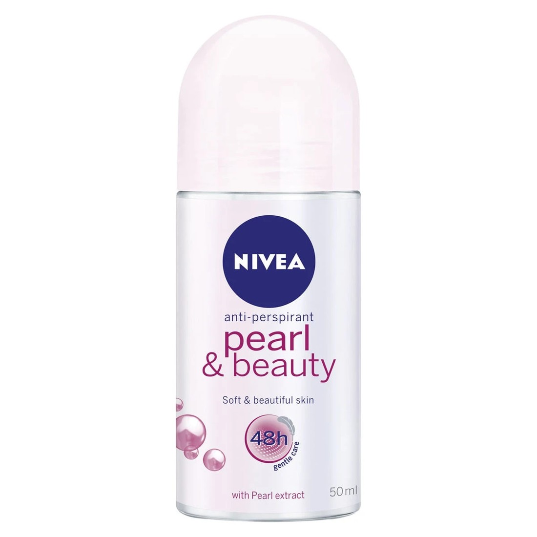 1 Nivea Pearl & Beauty 48h Anti-Perspirant Roll-On 50ml, 1 of 1