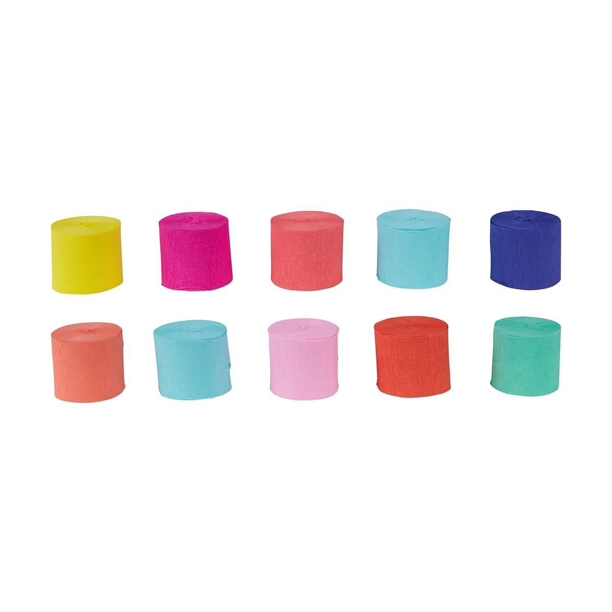 3 10 Piece Paper Streamer Backdrop - Brights, 3 of 8