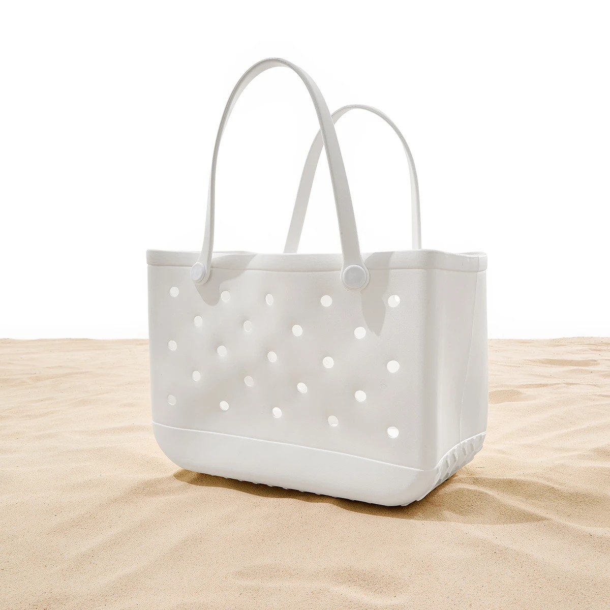 2 EVA Beach Tote - White, 2 of 10