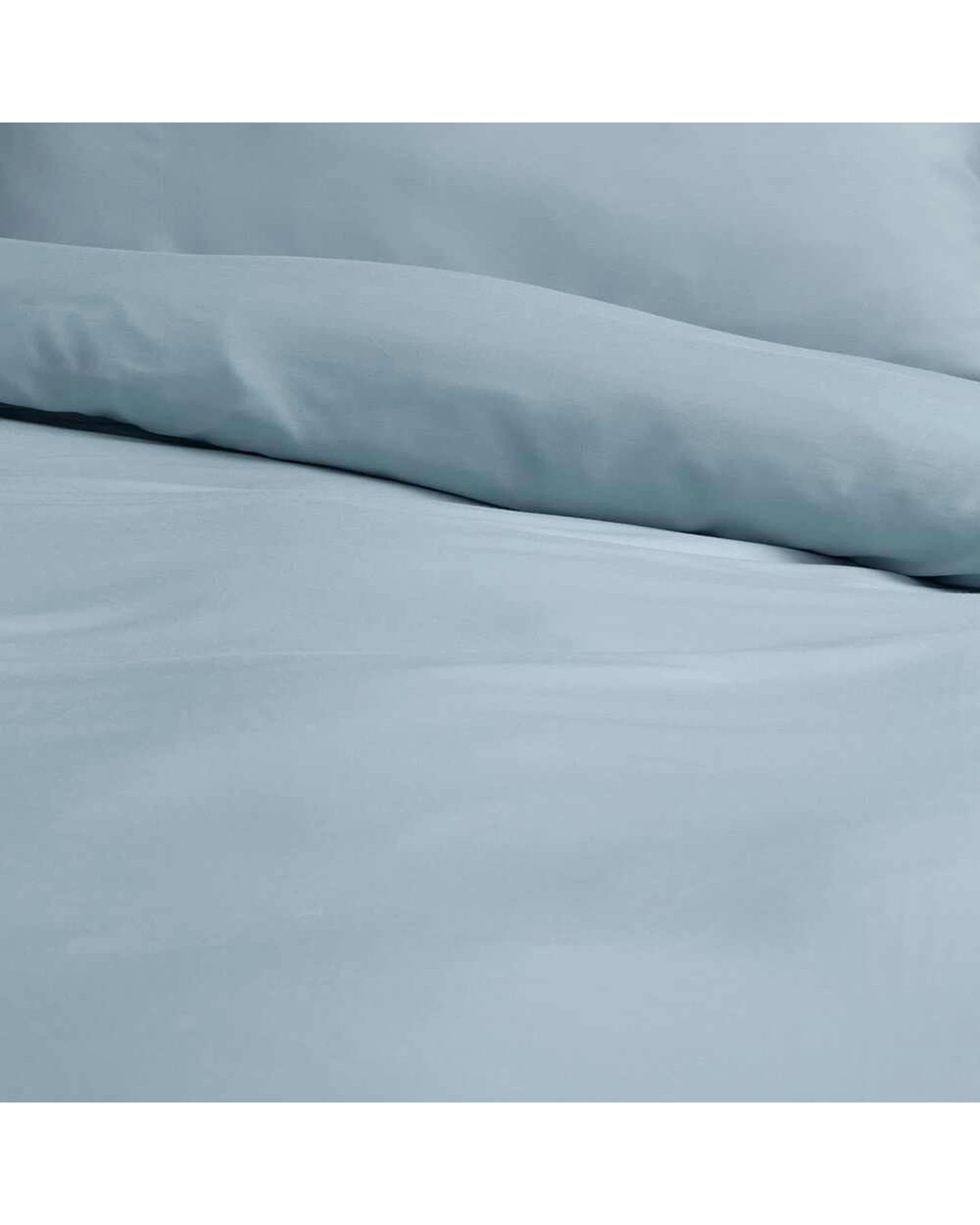 2 Canningvale Alessia Quilt Cover Set Bamboo Cotton Silky Soft Sateen - King Bed - Blue, 2 of 4