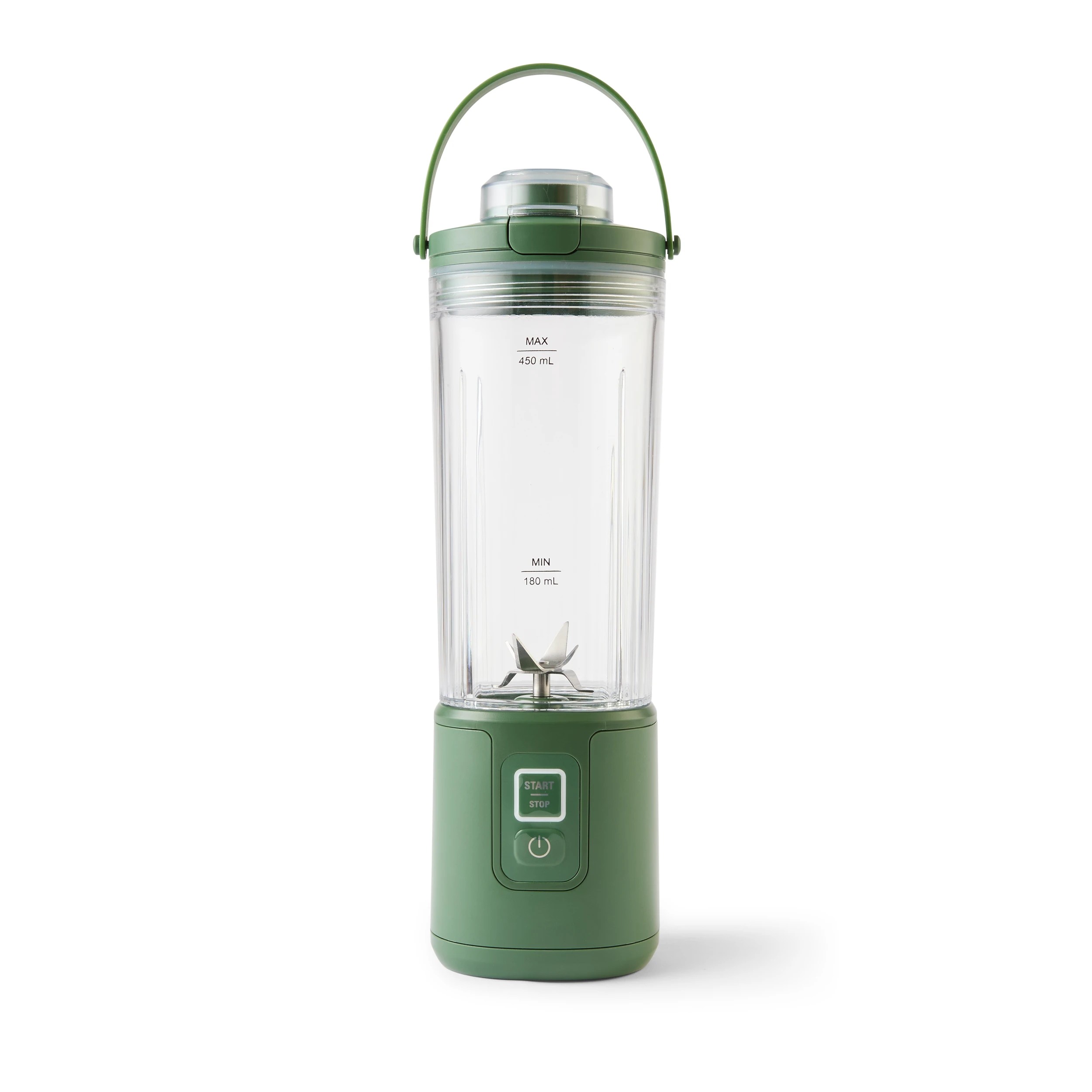 3 Portable USB Blender - Green, 3 of 7