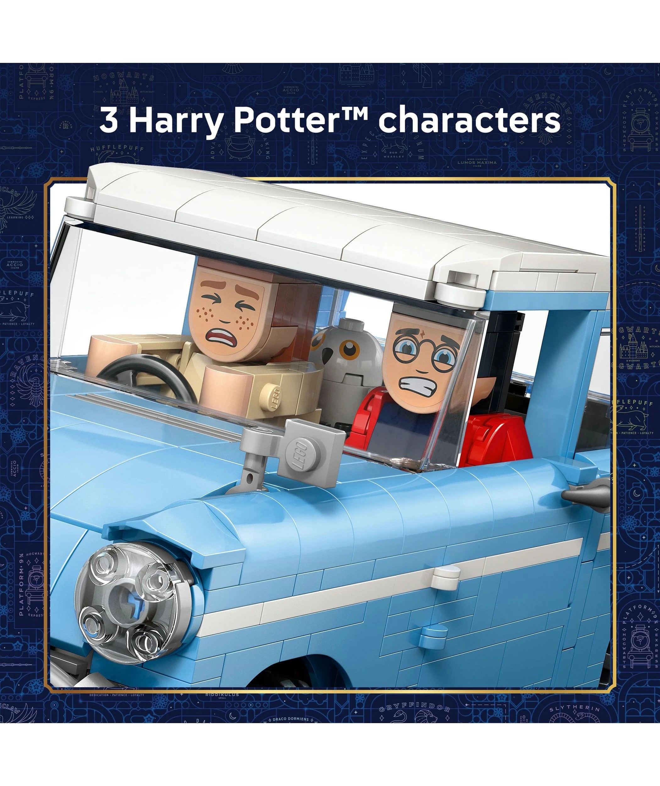 6 LEGO Harry Potter Enchanted Flying Ford Anglia 76470, 6 of 10
