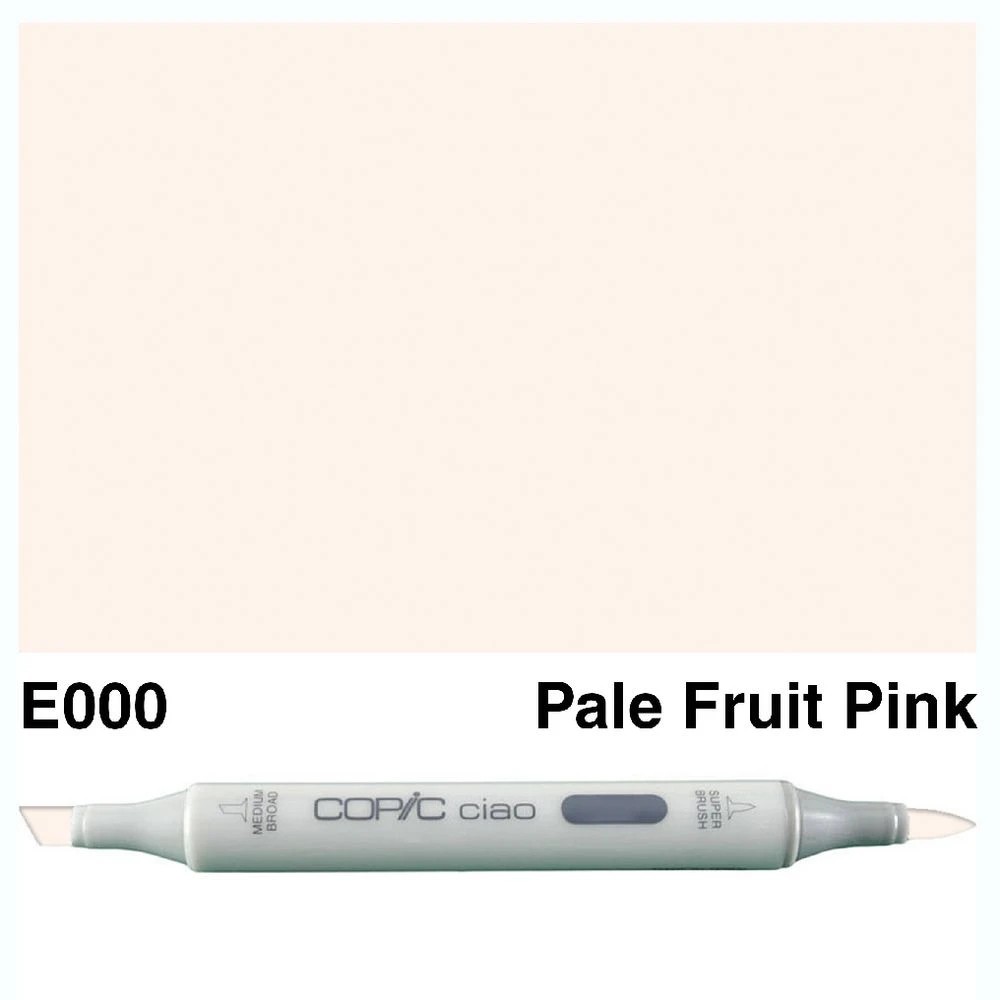 3 Copic Ciao Dual Nib Marker E000 Pale Fruit Pink, 3 of 3