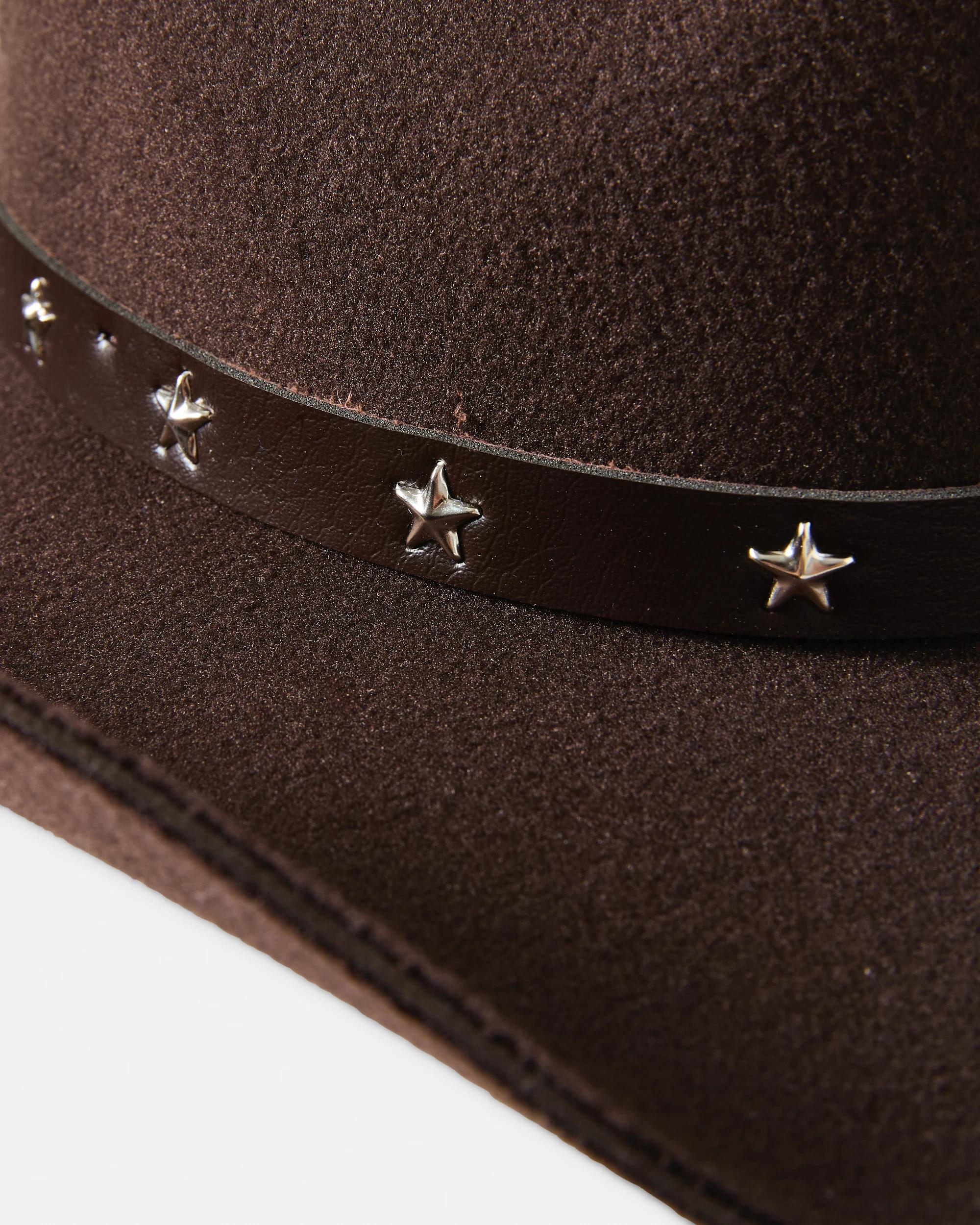 3 Star Cowboy Hat Deep Choc, 3 of 3