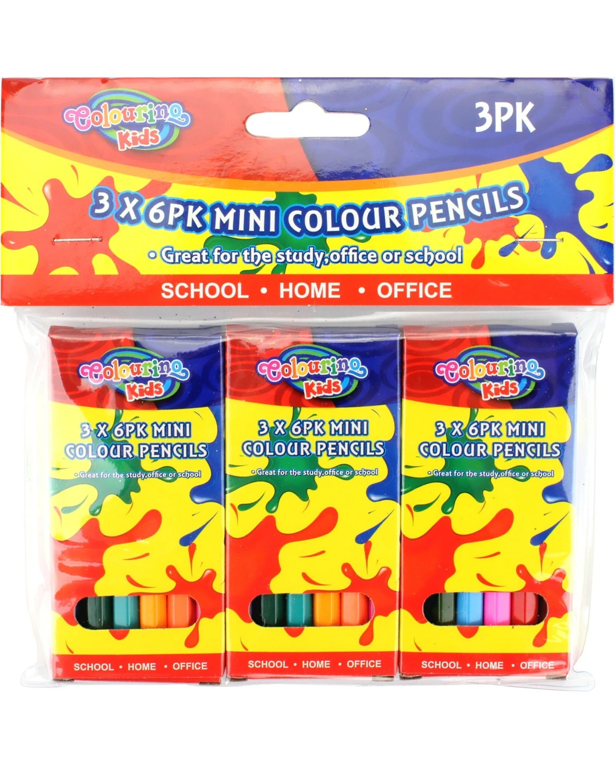1 Durmaz Mini Boxed Coloured Pencils Pack of 3, 1 of 1