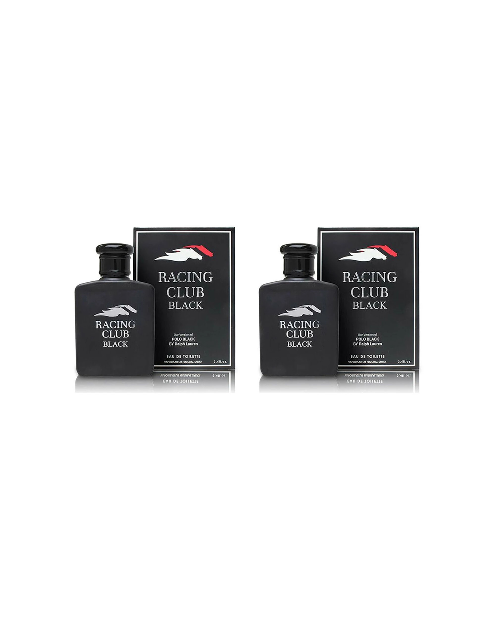 1 Mirage Racing Club Edt Eau De Toilette 100Ml Fragrance Spray For Men 2Pk - Black, 1 of 1