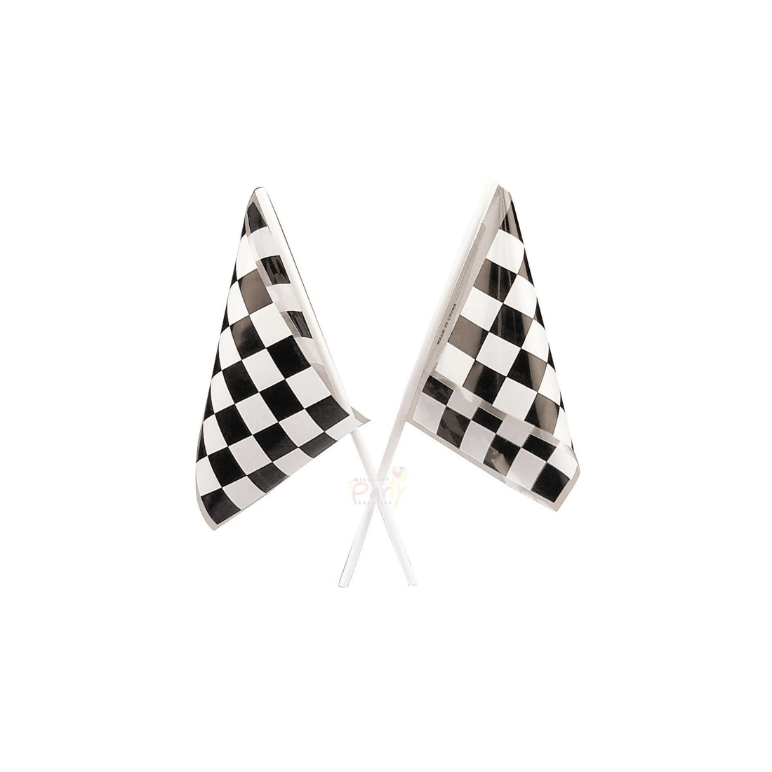 1 Fun Express Chequered Flags Pack of 12, 1 of 1