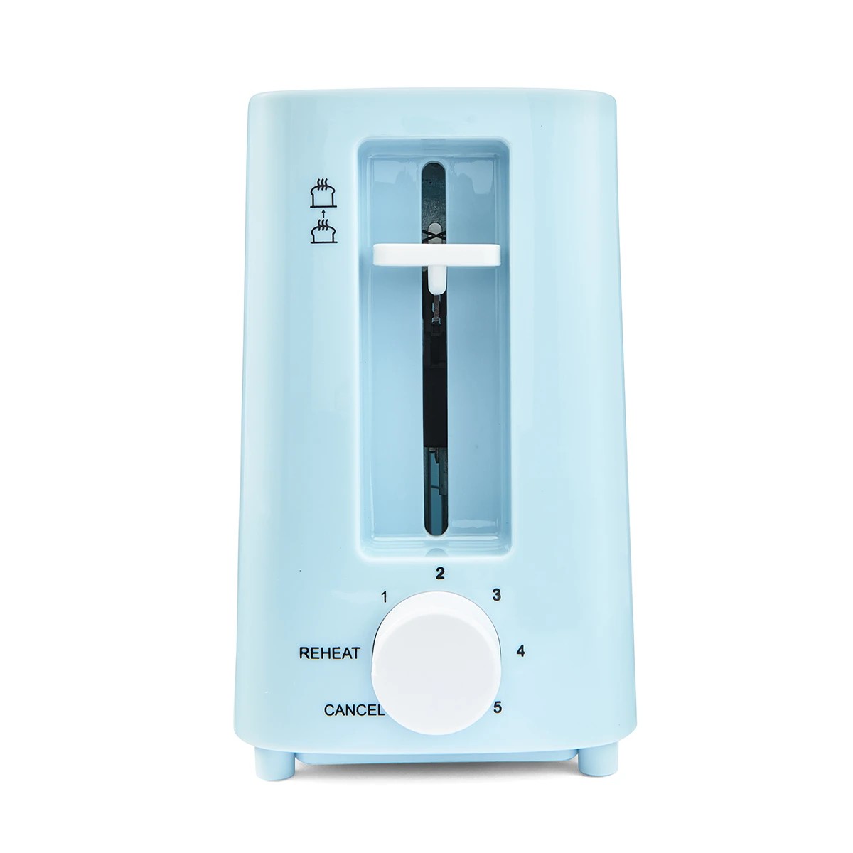 4 Mini Single Toaster - Blue, 4 of 8