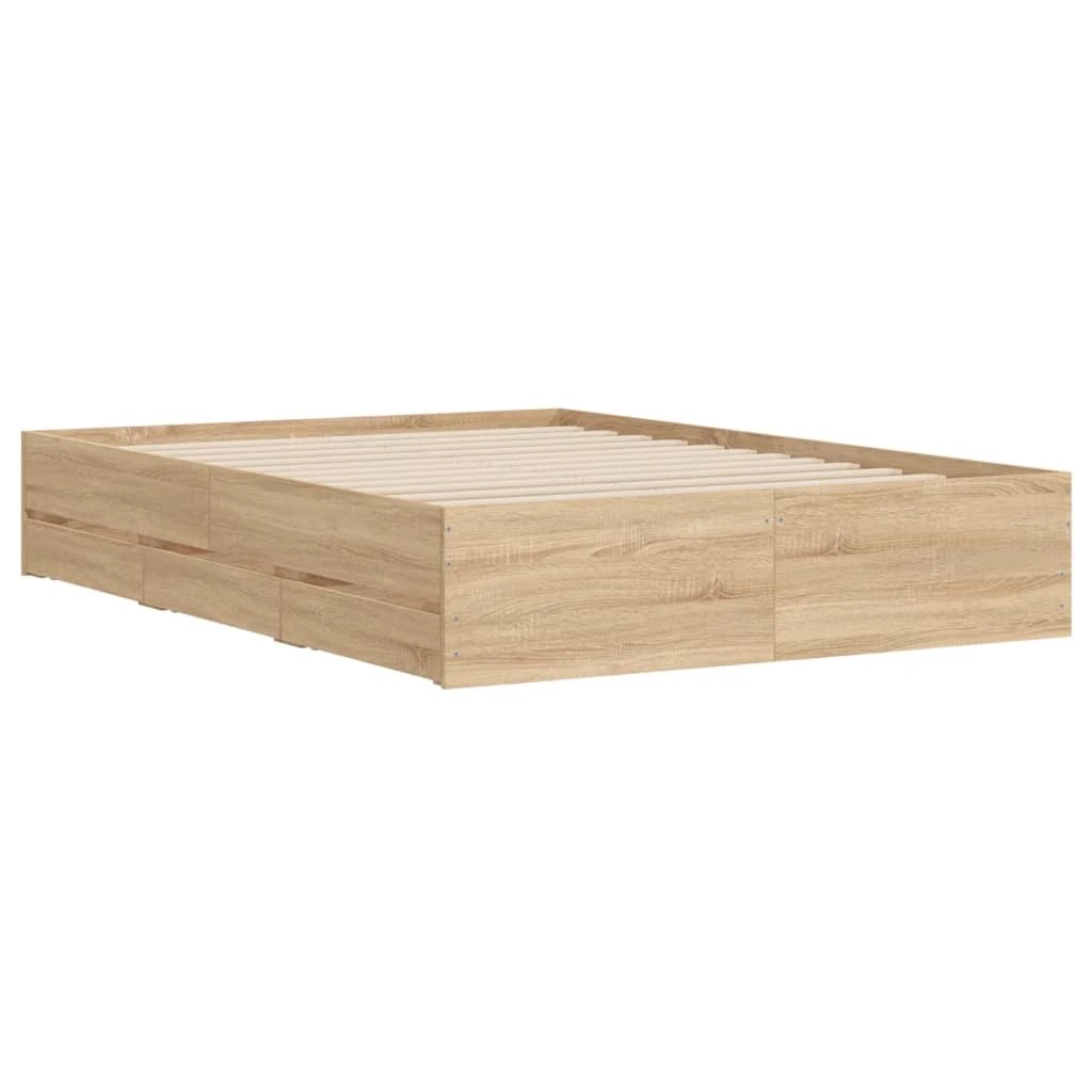 3 Vidaxl Bed - Brown, 3 of 9