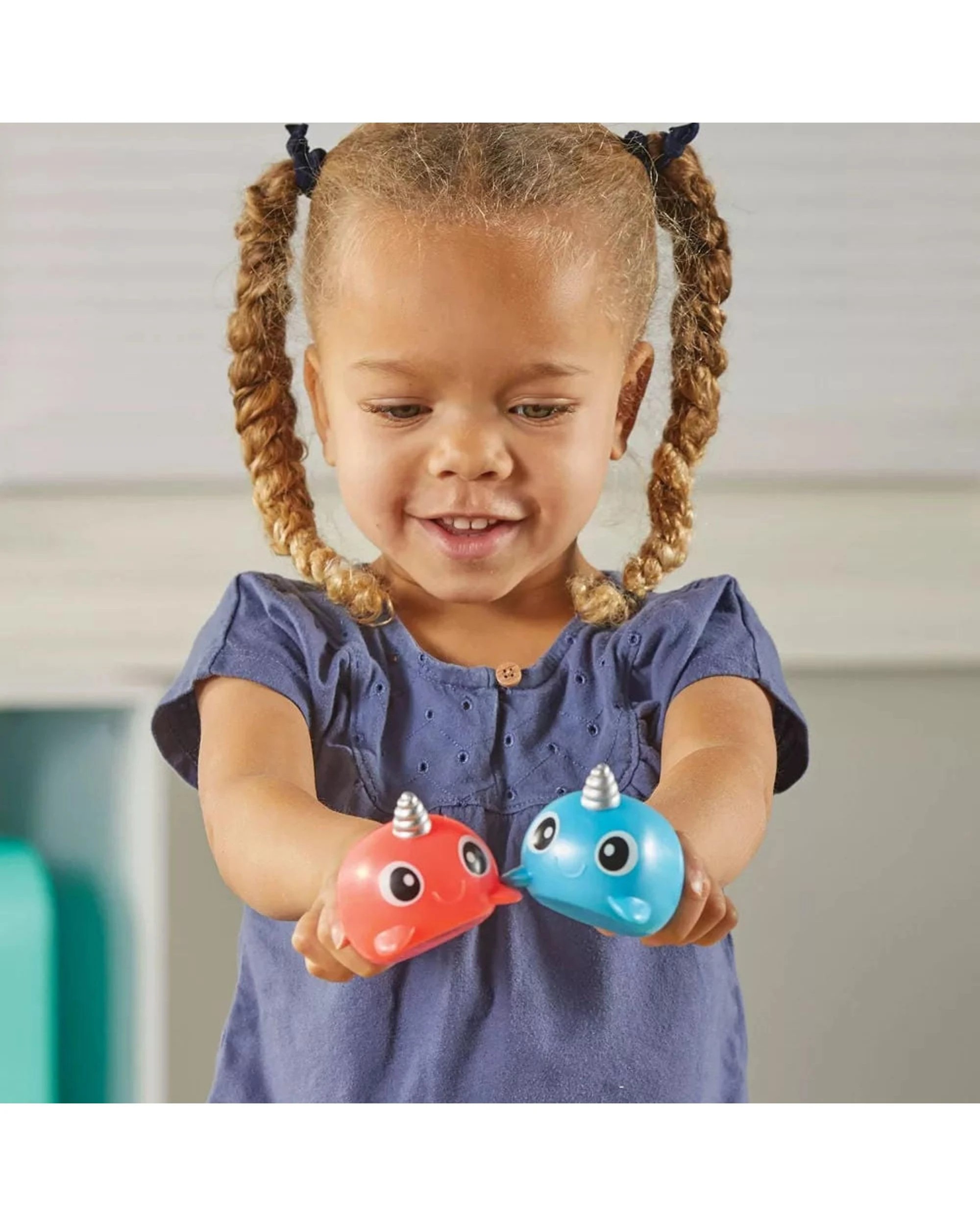 4 Learning Resources Snap-n-Learn Narwhals and Friends Playset, 4 of 6