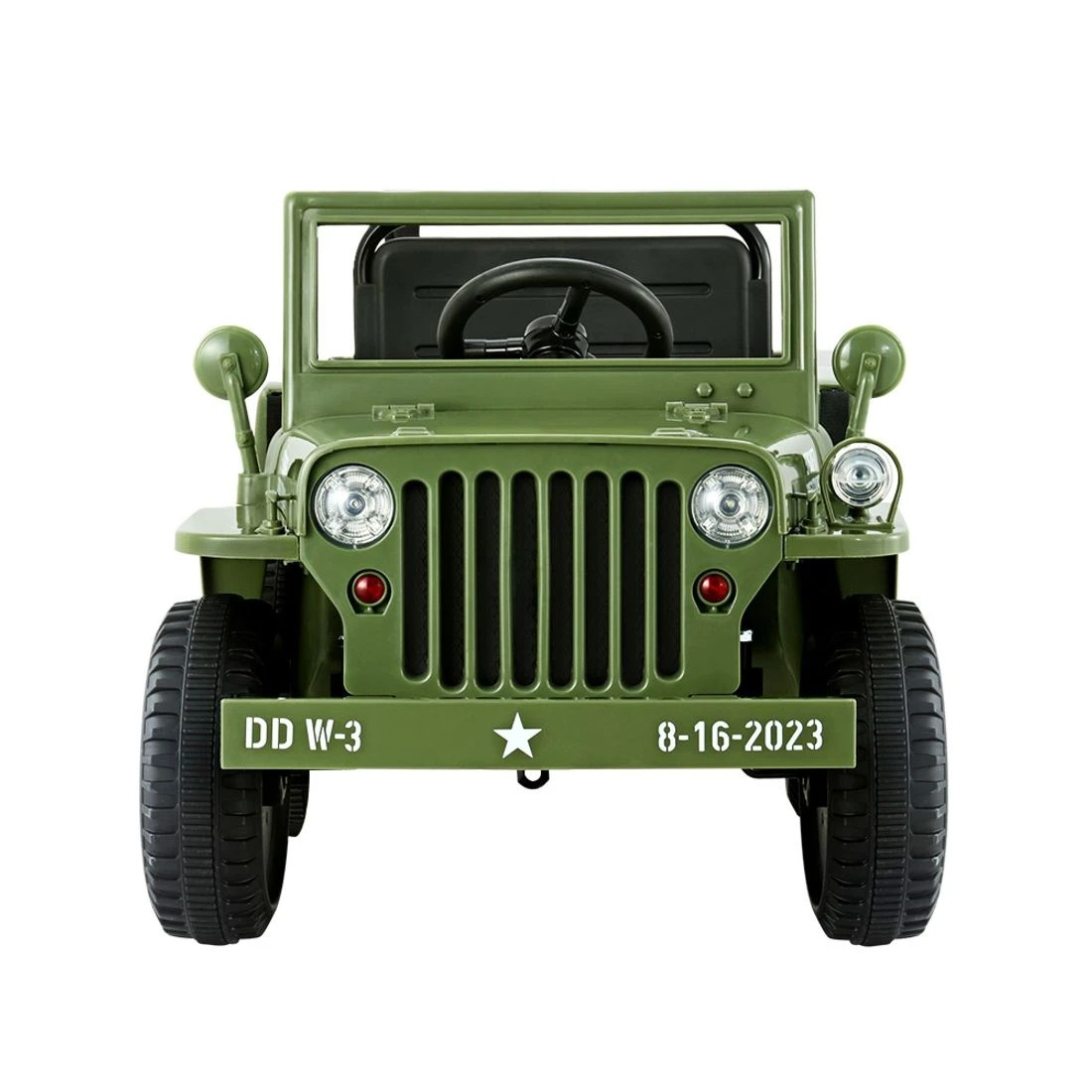 4 Rigo Kids Electric Ride On Car Off Road Toy Cars Remote 12V - Green, 4 of 7