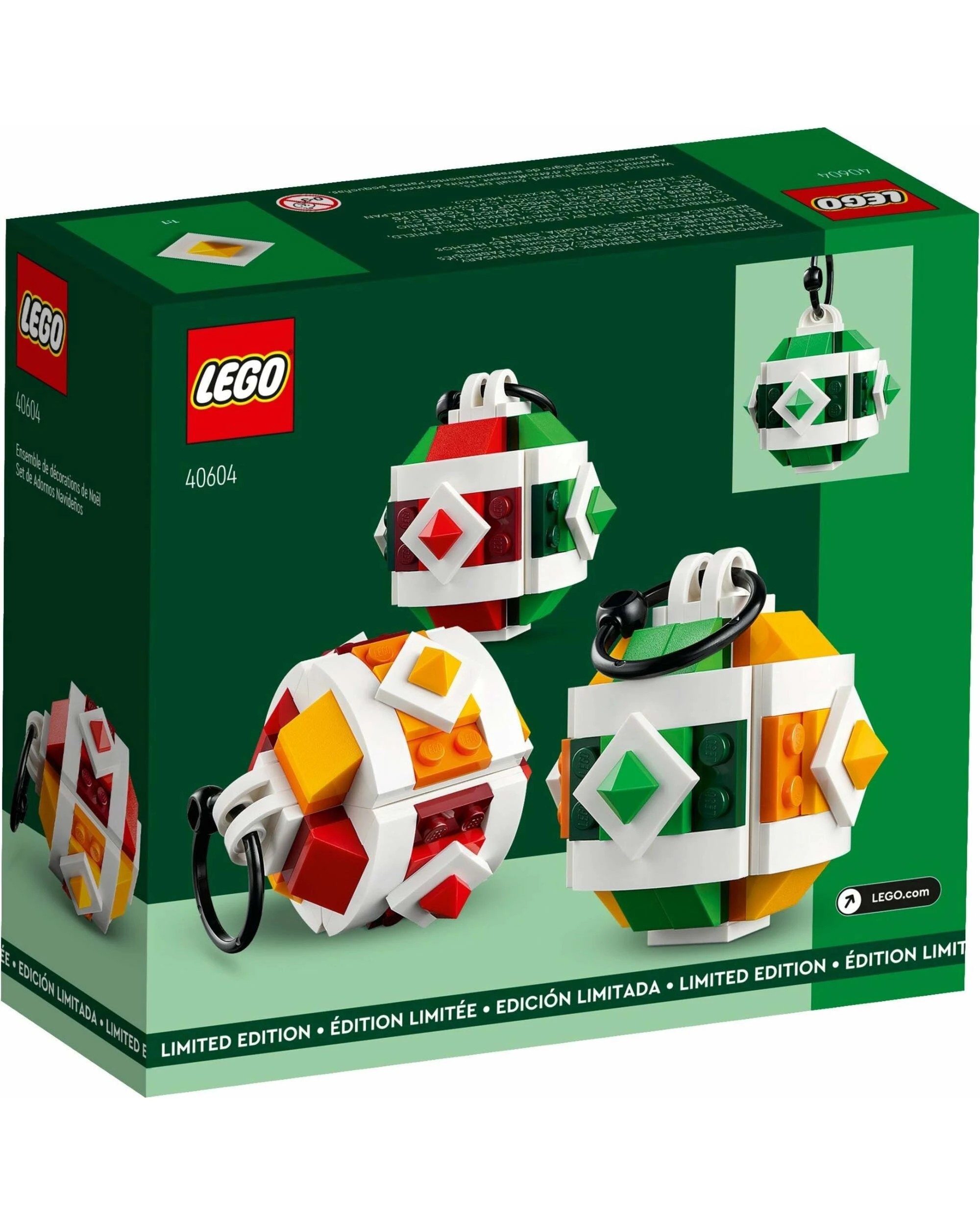 2 LEGO 40604 Christmas Decor Set, 2 of 4