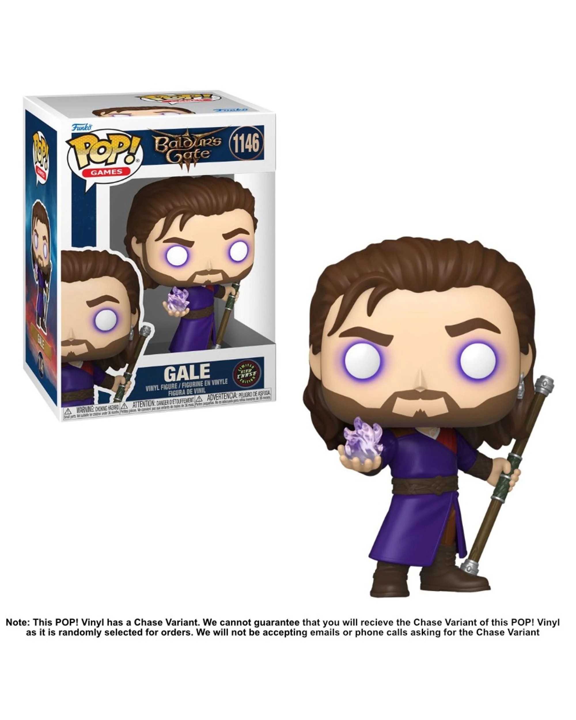 3 Baldur's Gate 3 Gale Funko POP! Vinyl, 3 of 5