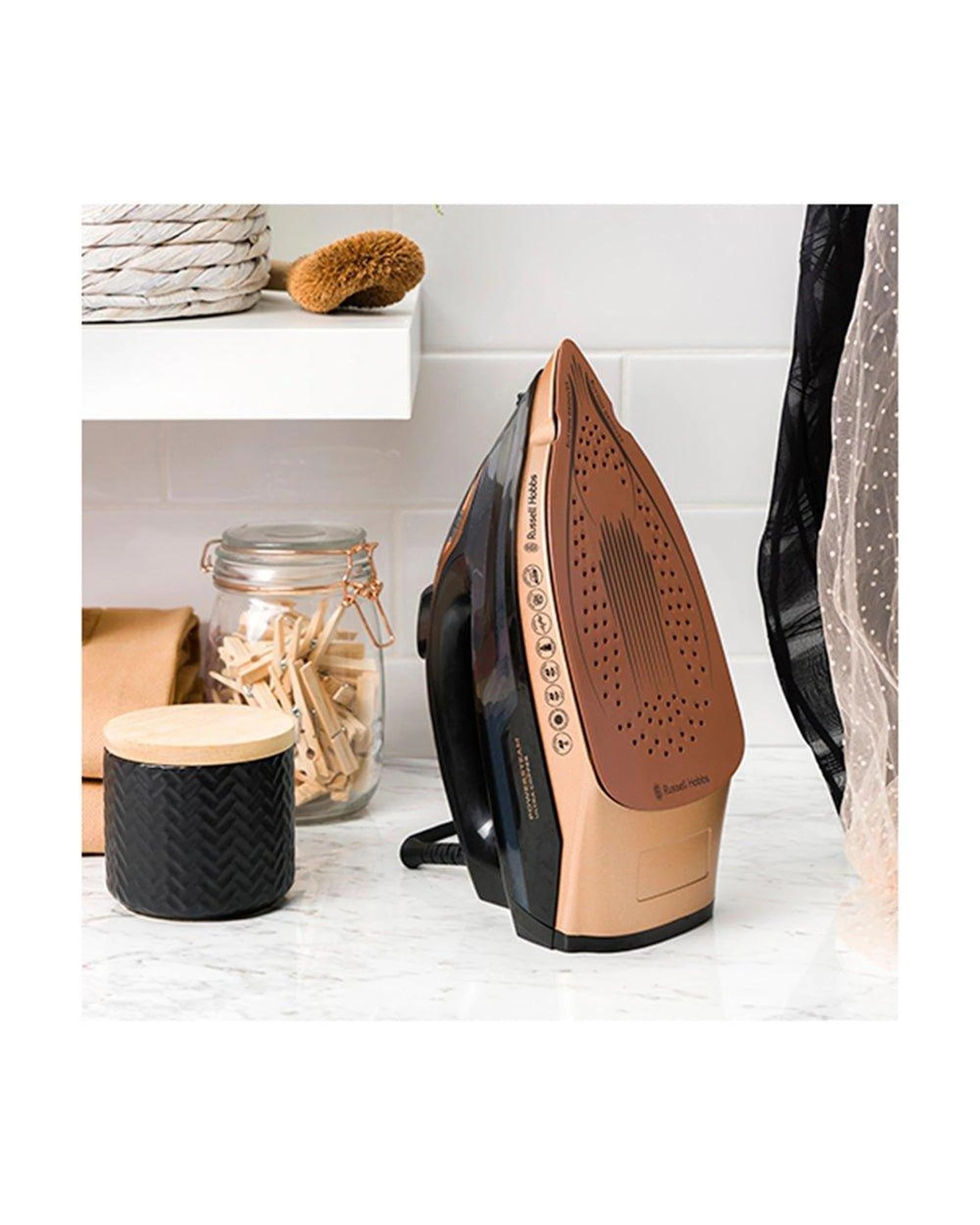 7 Russell Hobbs Power Steam Iron - Ultra Copper, 7 of 8
