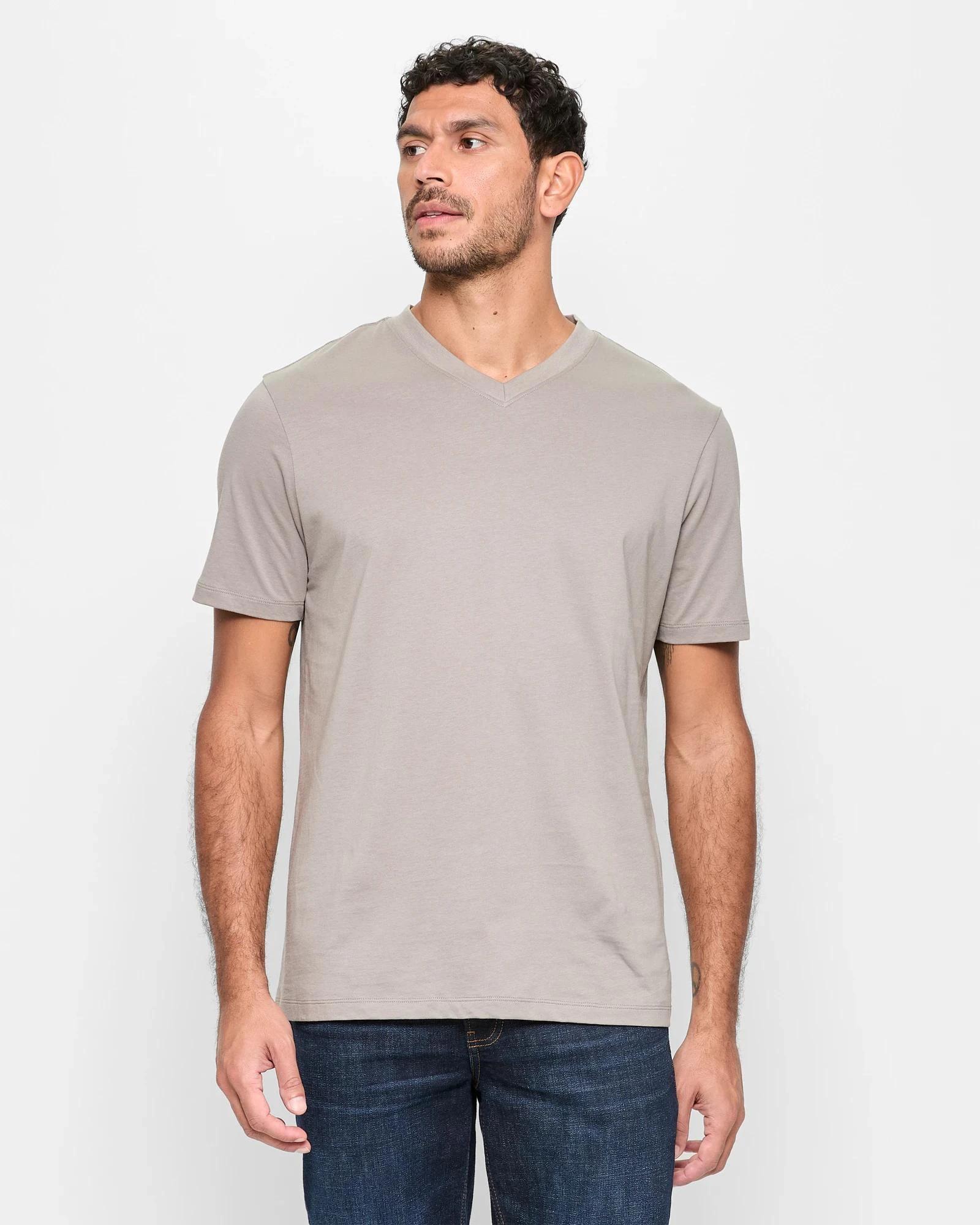 1 Target Australian Cotton V-Neck T-Shirt ROCK, 1 of 5