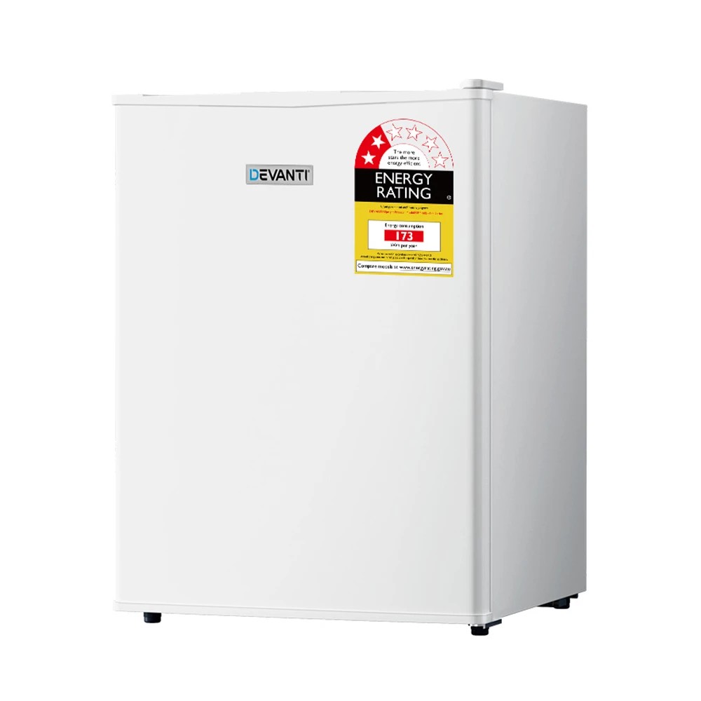 1 Devanti 42L Upright Freezer Fridge - White, 1 of 6