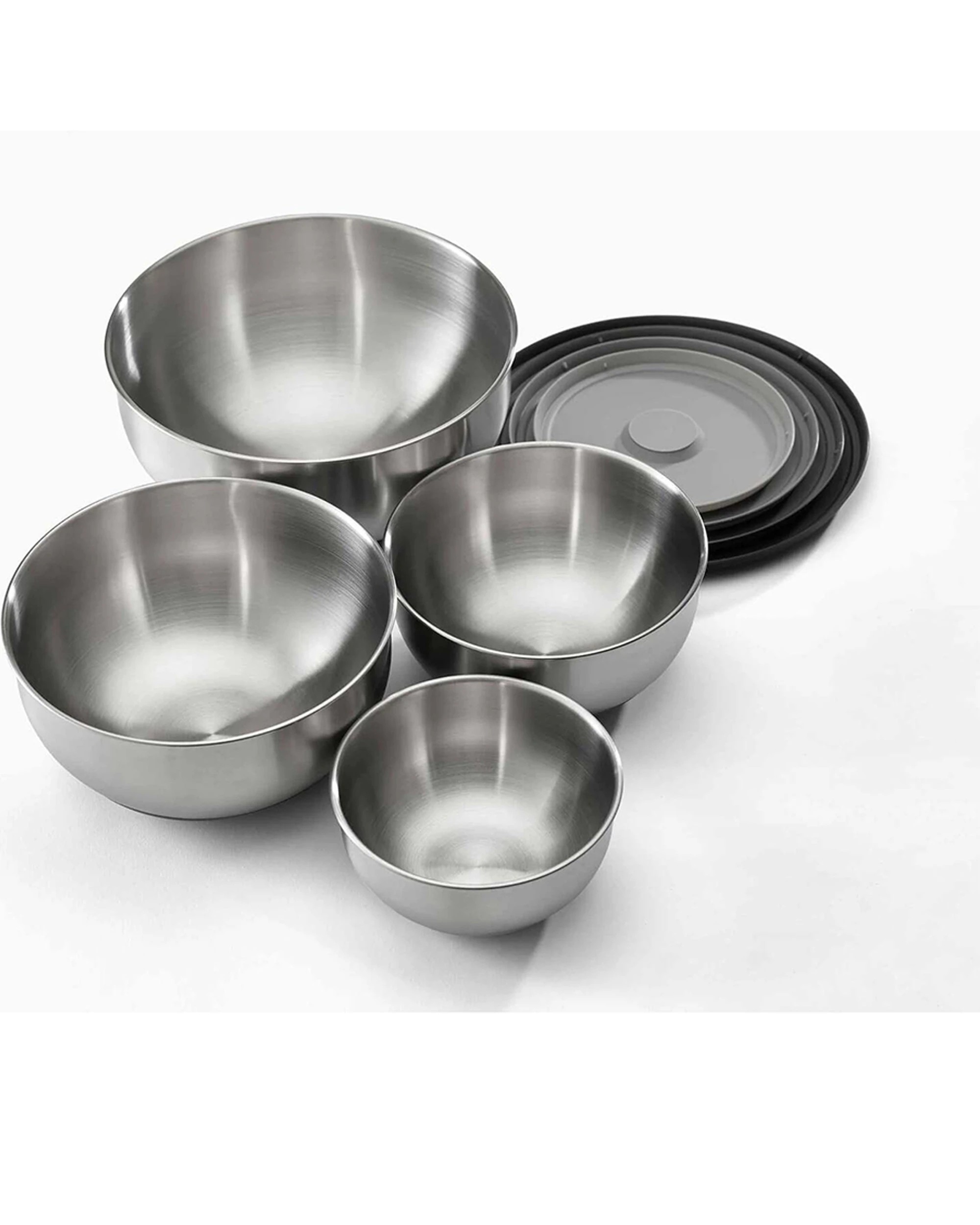 3 Joseph Joseph Nest PrepStore Steel Mixing Bowl Kitchen Set - Multi, 3 of 6