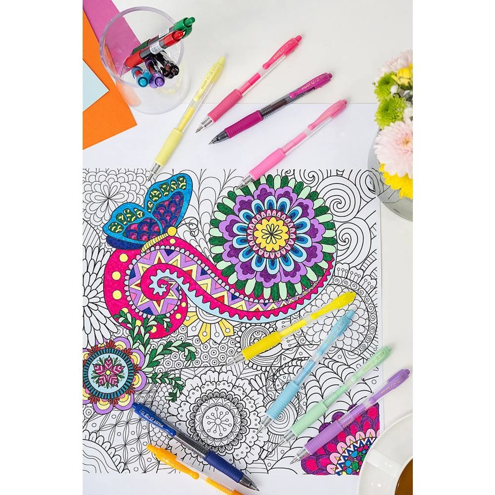 7 PILOT G2 Retractable Gel Pen Fine 0.7mm Blue 4 Pack, 7 of 8