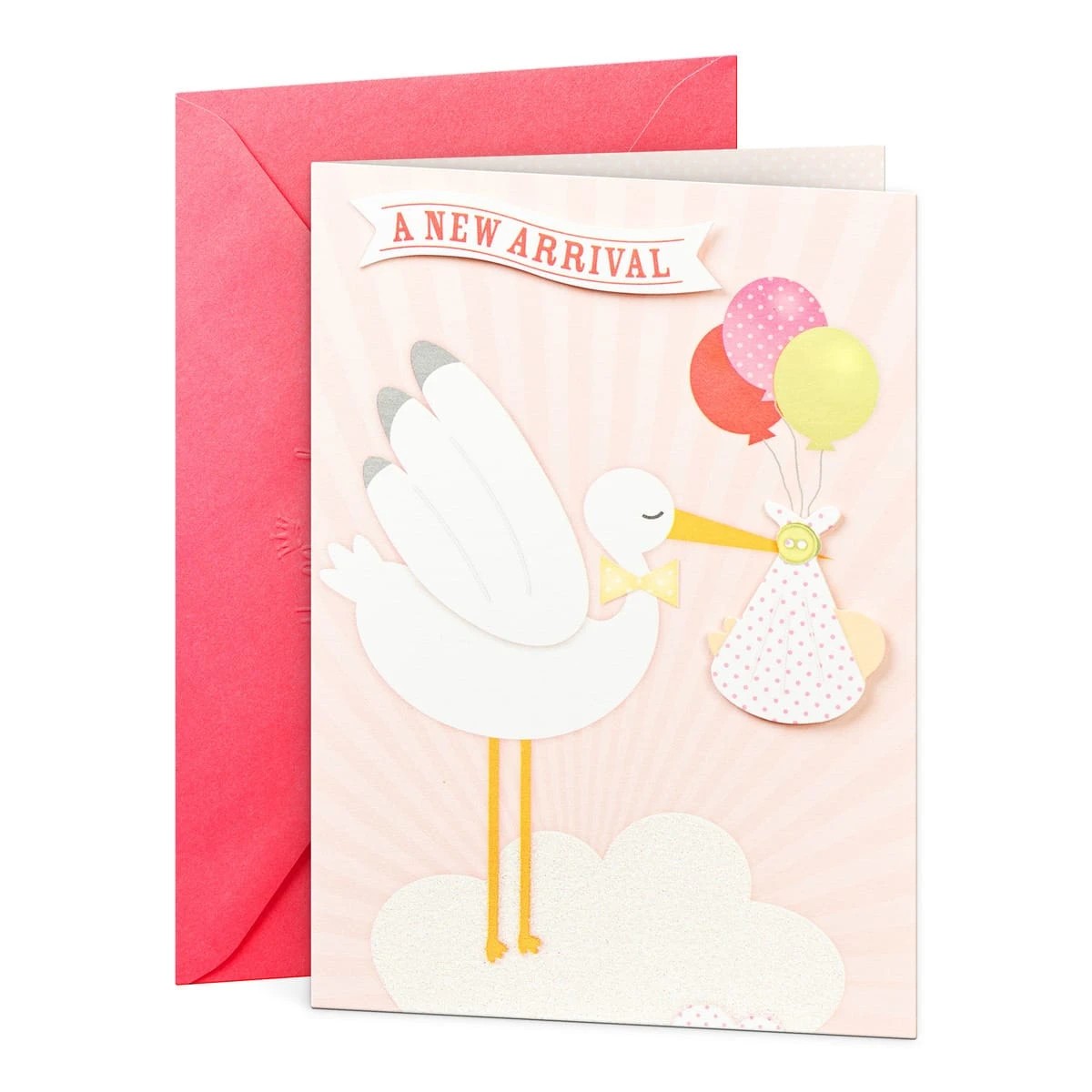 1 Hallmark Baby Girl Card, 1 of 3