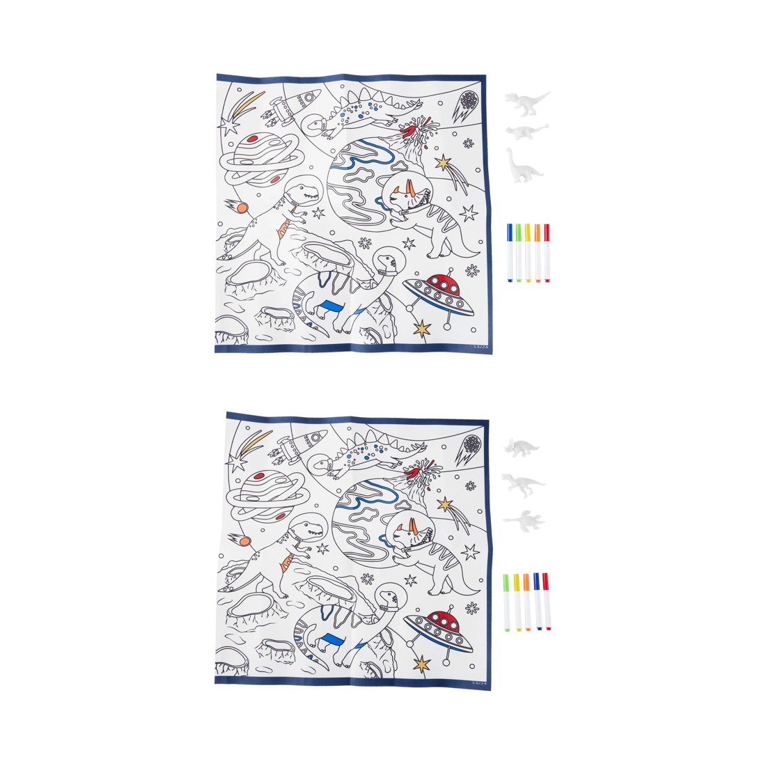 2 Colour Your Own Dinosaur Set - Assorted, 2 of 10