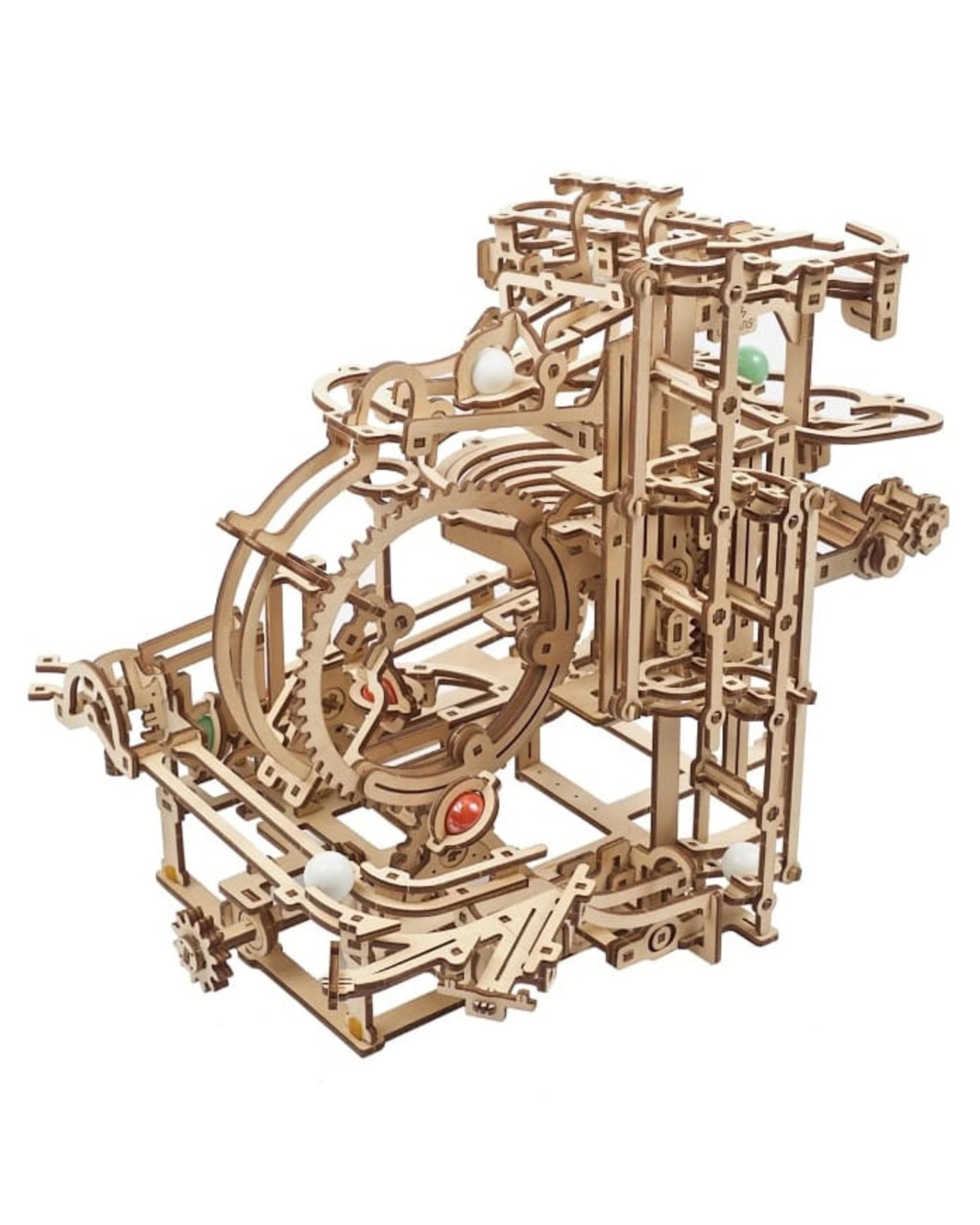 4 UGears Marble Run Stepped Hoist Model Kit, 4 of 5