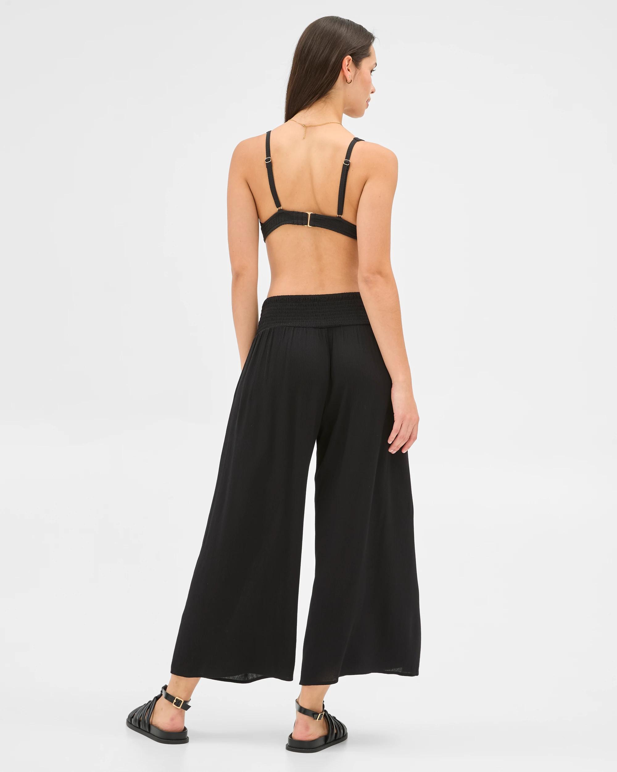 4 Target Resort Split Pants BLACK, 4 of 5