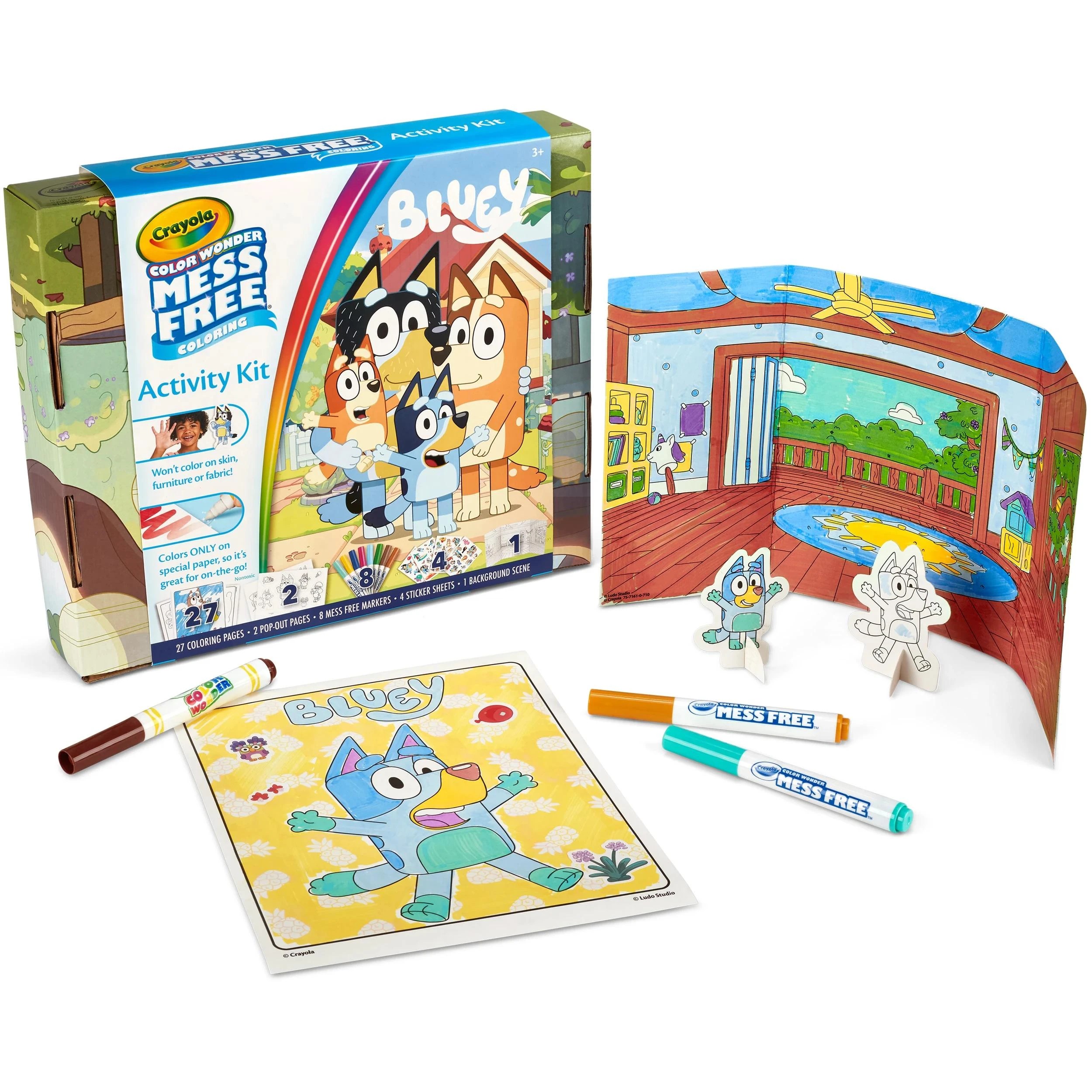 4 Crayola Bluey Color Wonder Activity Kit, 4 of 4