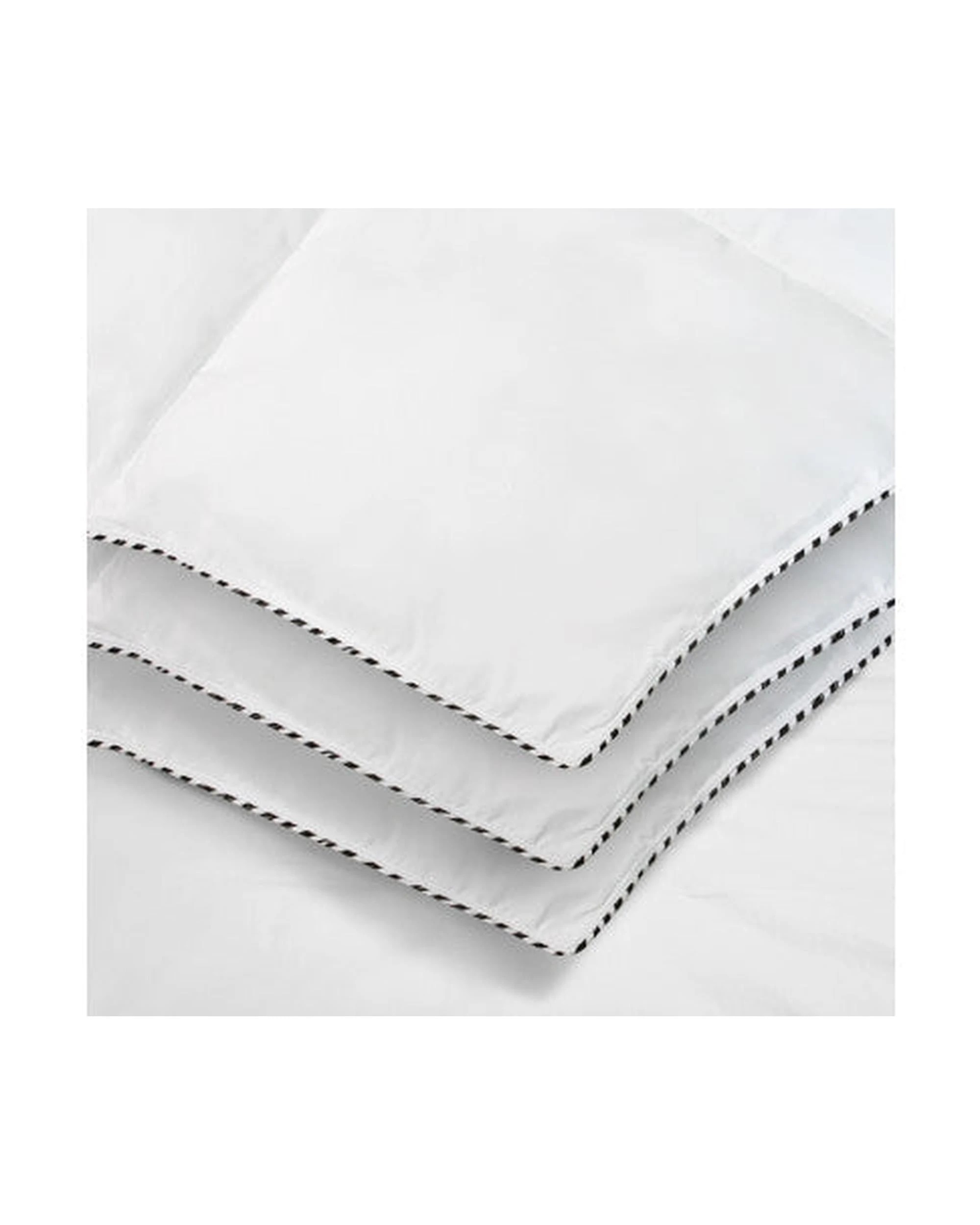 5 Royal Comfort Bamboo Blend Quilt 250GSM Luxury Duvet 100% Cotton Cover - Single Bed - White, 5 of 7