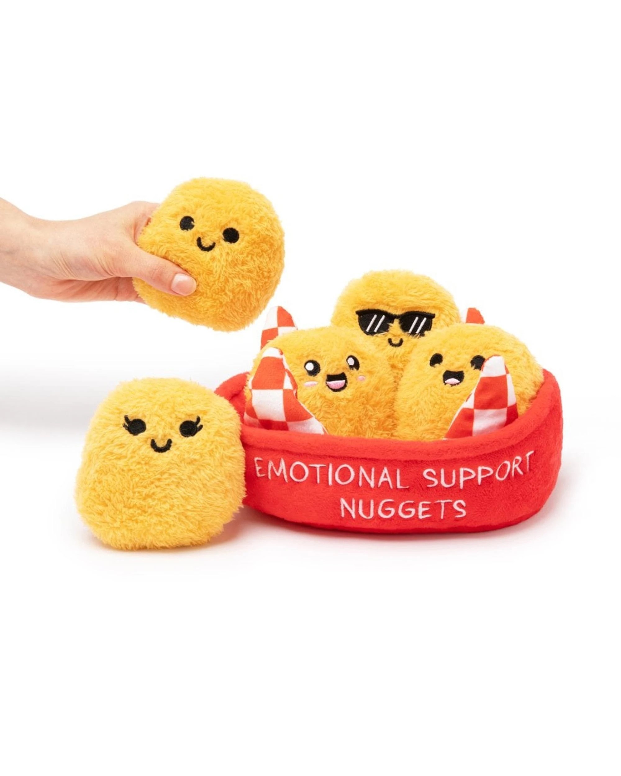 8 Emotional Support Nuggets Plush Set - Refresh, 8 of 10