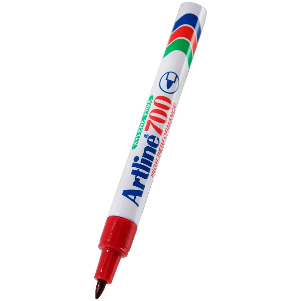 2 Artline 700 Permanent Marker Red, 2 of 4