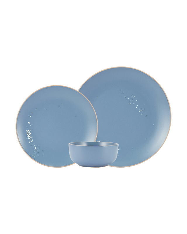 Blue 12 Piece Dinner