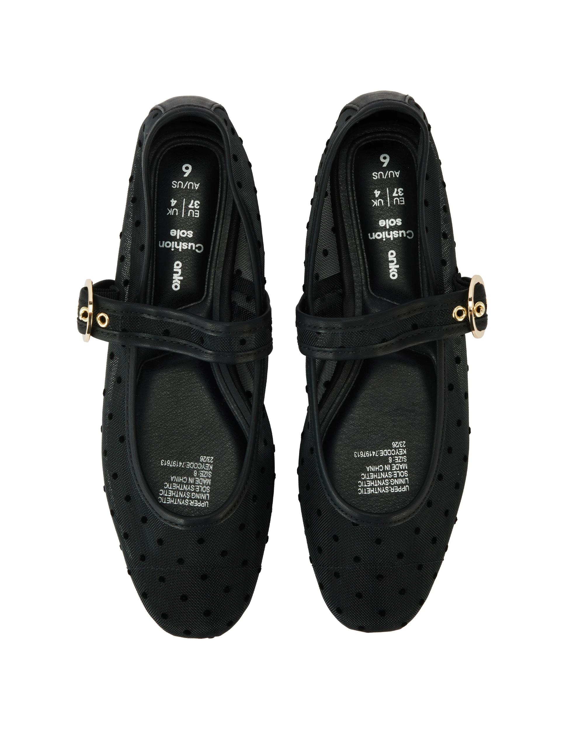2 Organza Flats Black, 2 of 3