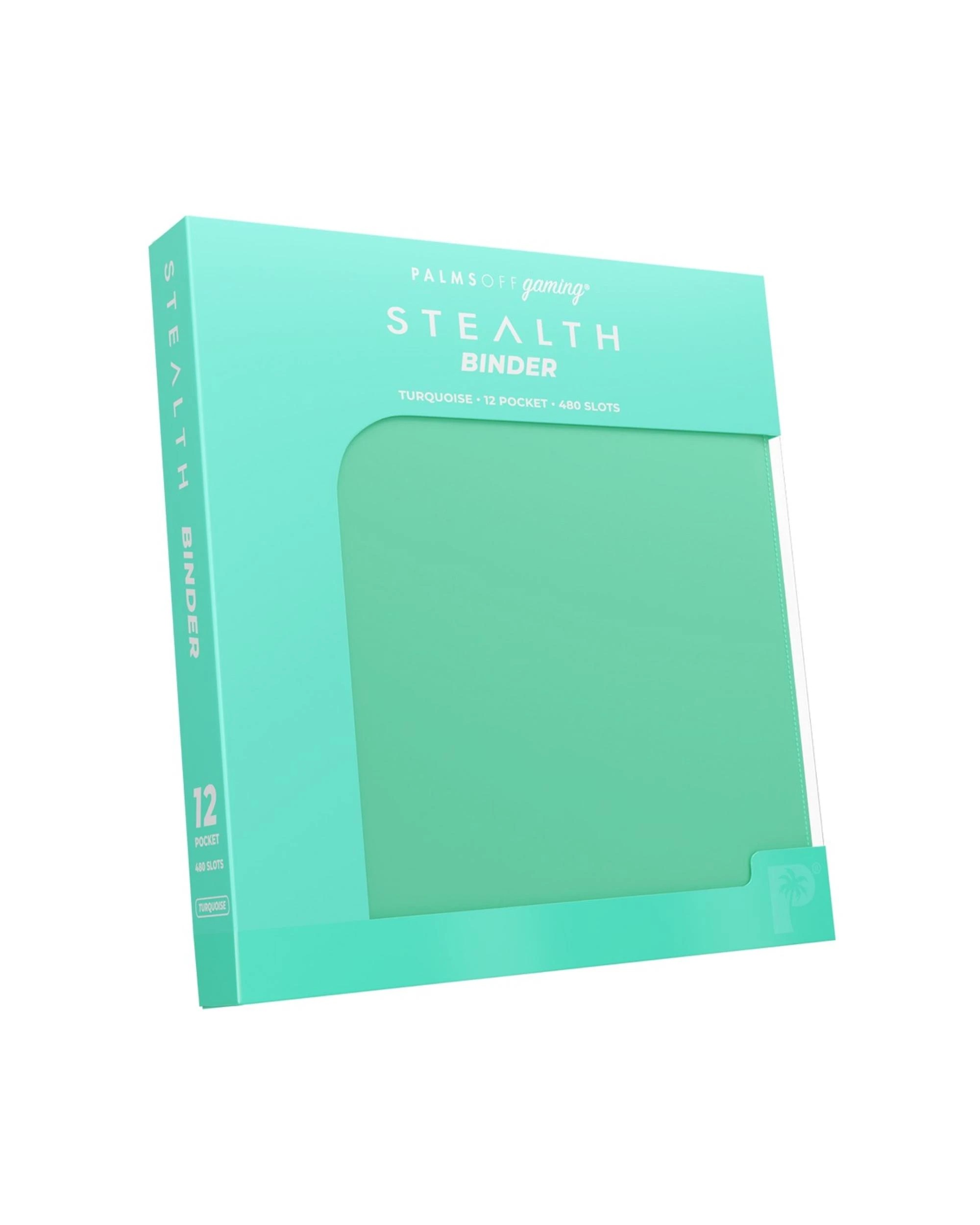 8 Palms Off Gaming Stealth 12 Pocket Zip Binder - Turquoise - Multi, 8 of 8