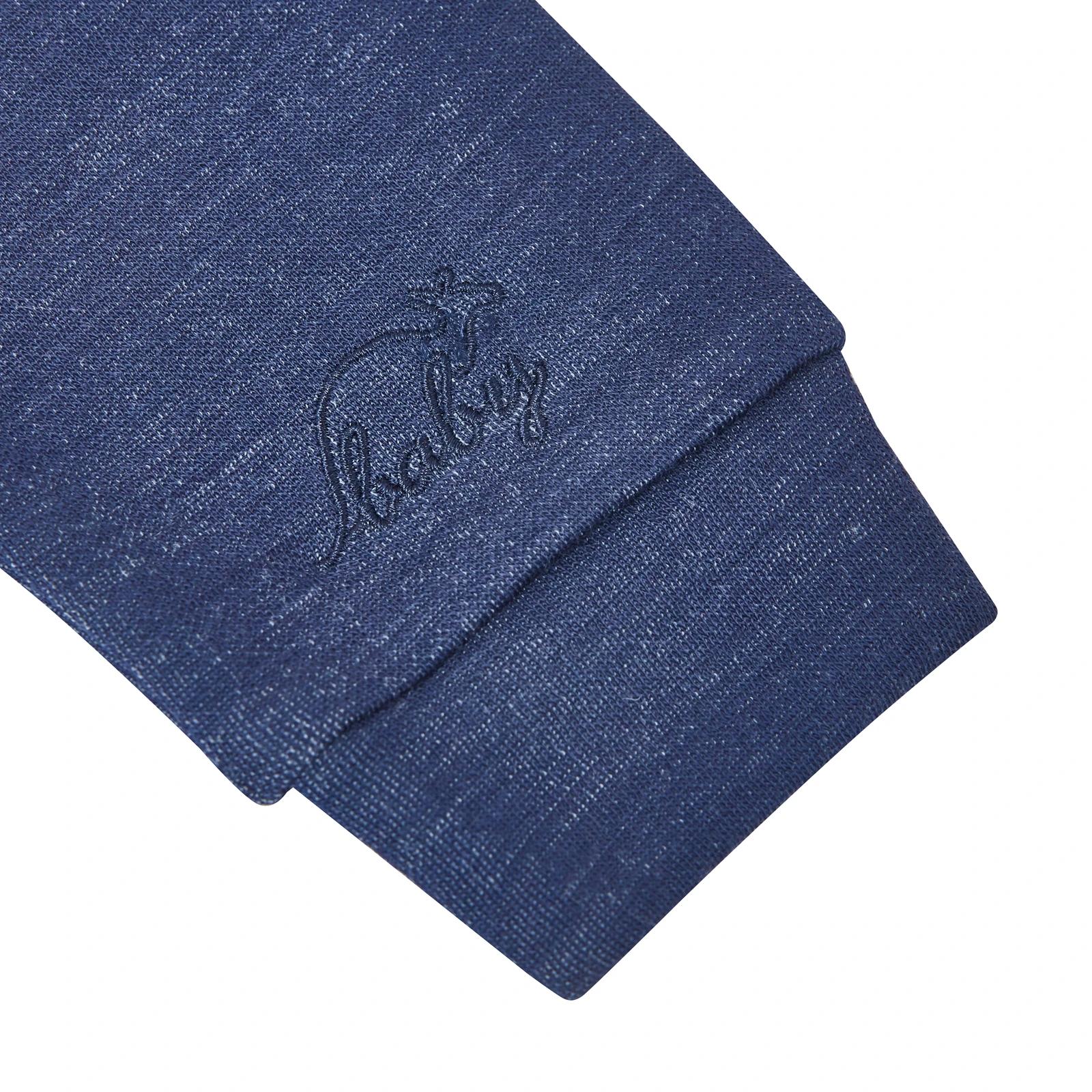 5 Merino Baby Australian Merino Wool Merino Pant- Navy Marle , 5 of 7