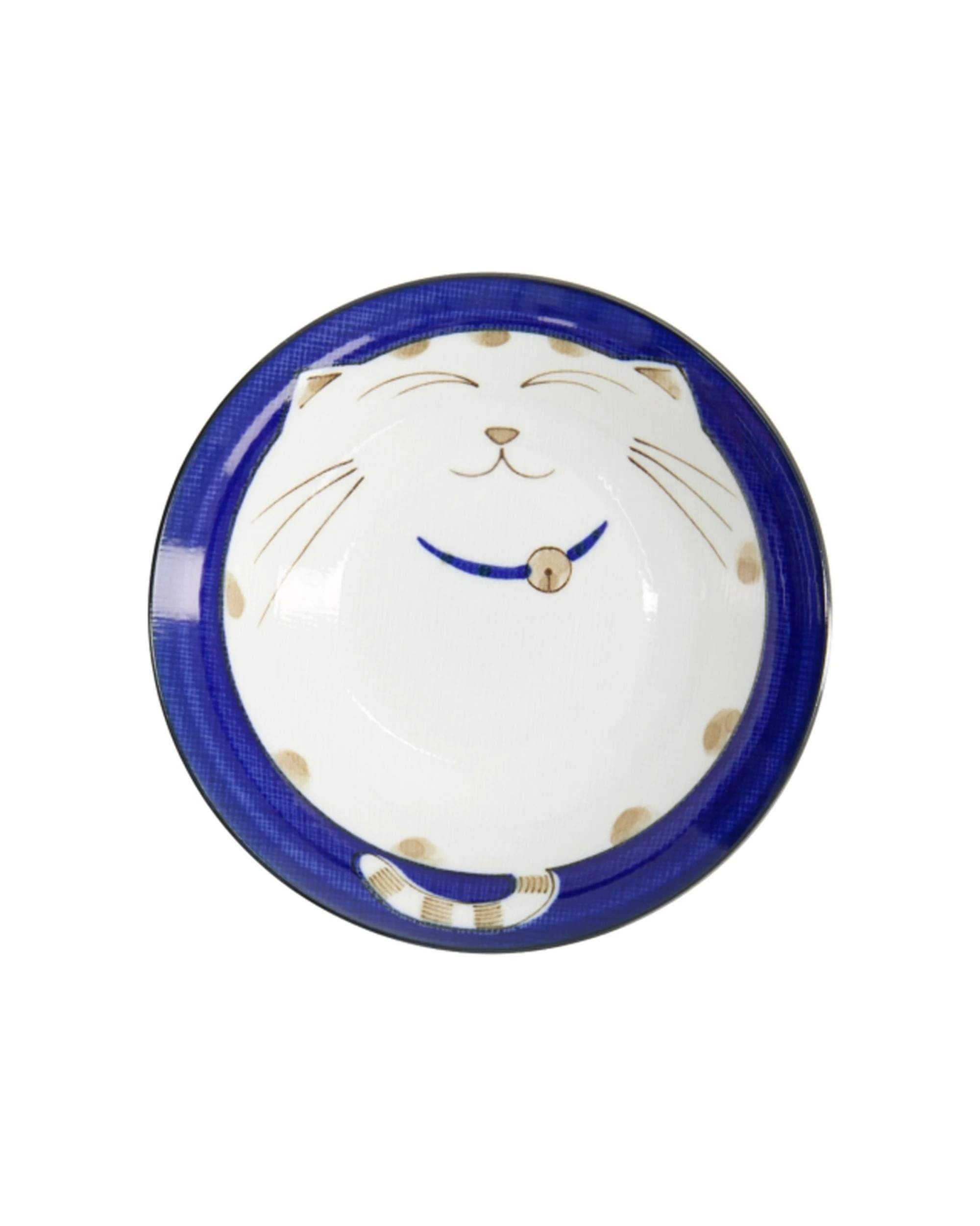 4 Tokyo Design 2PK Kawaii Neko Cat Bowl 16.5x5cm Tableware - Blue, 4 of 4